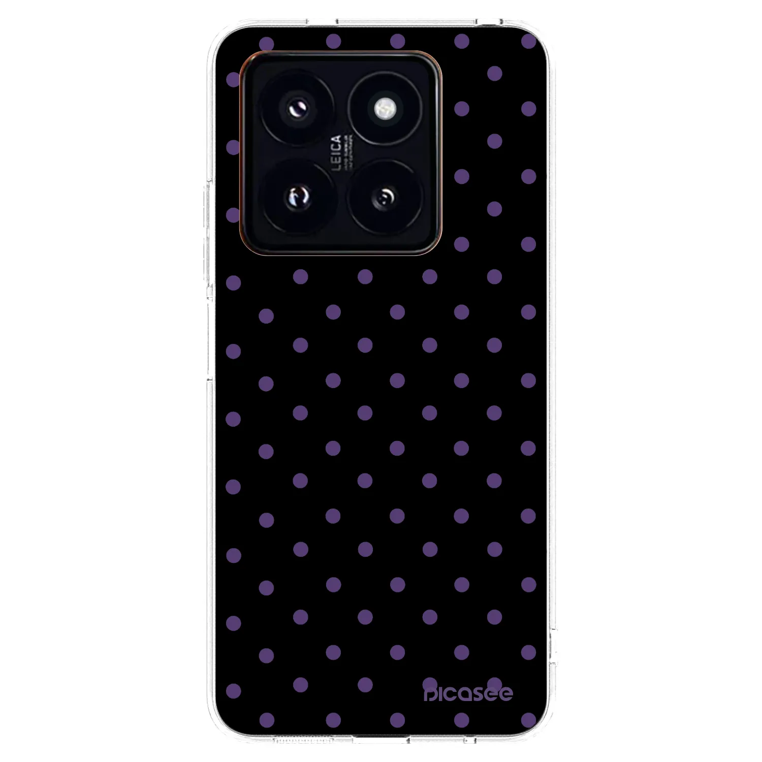 Picasee silikonski prozorni ovitek za Xiaomi 14 Pro - Flickers
