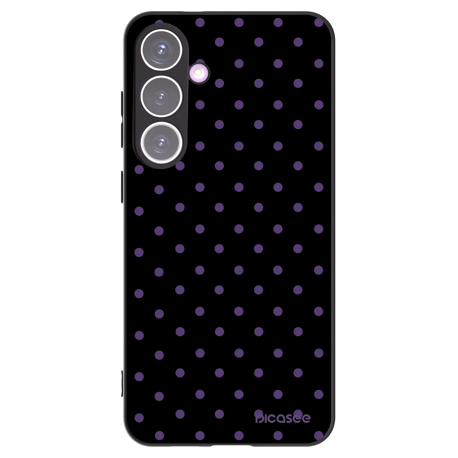 Picasee silikonski črni ovitek za Samsung Galaxy S24+ S926B 5G - Flickers