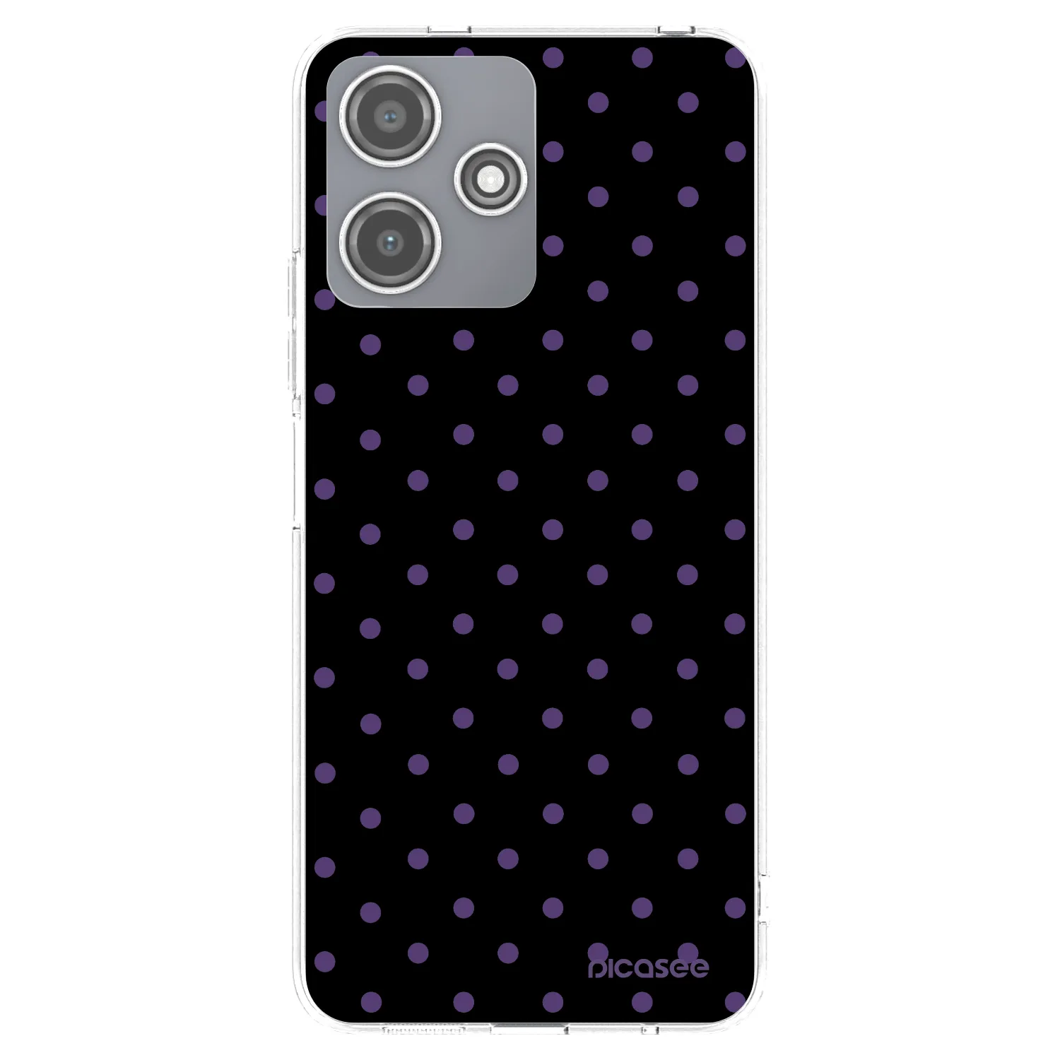 Picasee silikonski prozorni ovitek za Xiaomi Redmi 12 5G - Flickers