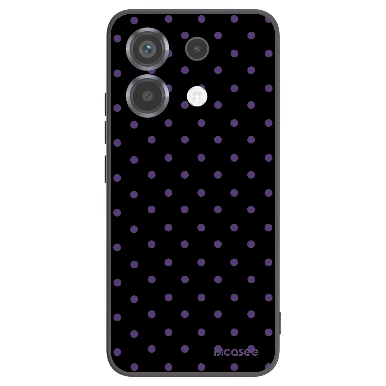 Picasee silikonski črni ovitek za Xiaomi Poco X6 - Flickers