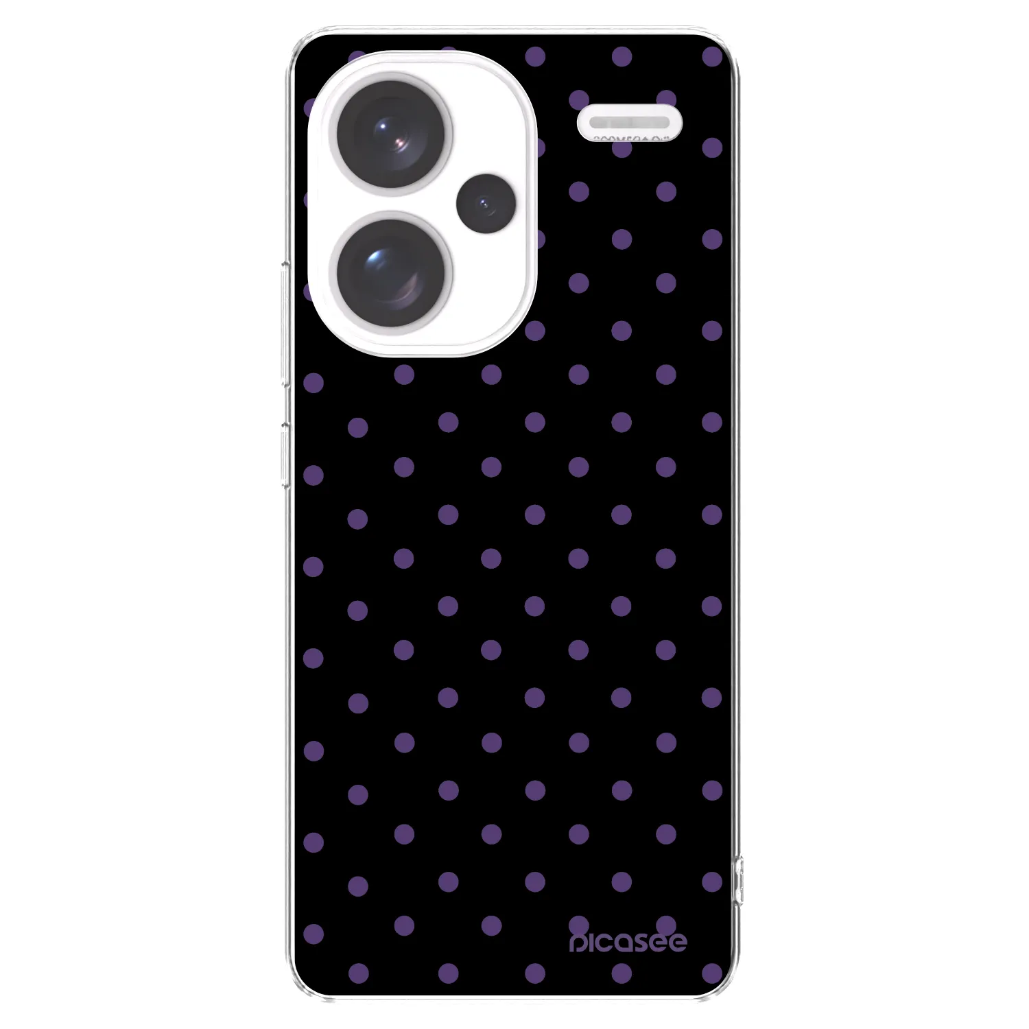Picasee silikonski prozorni ovitek za Xiaomi Redmi Note 13 Pro+ 5G - Flickers