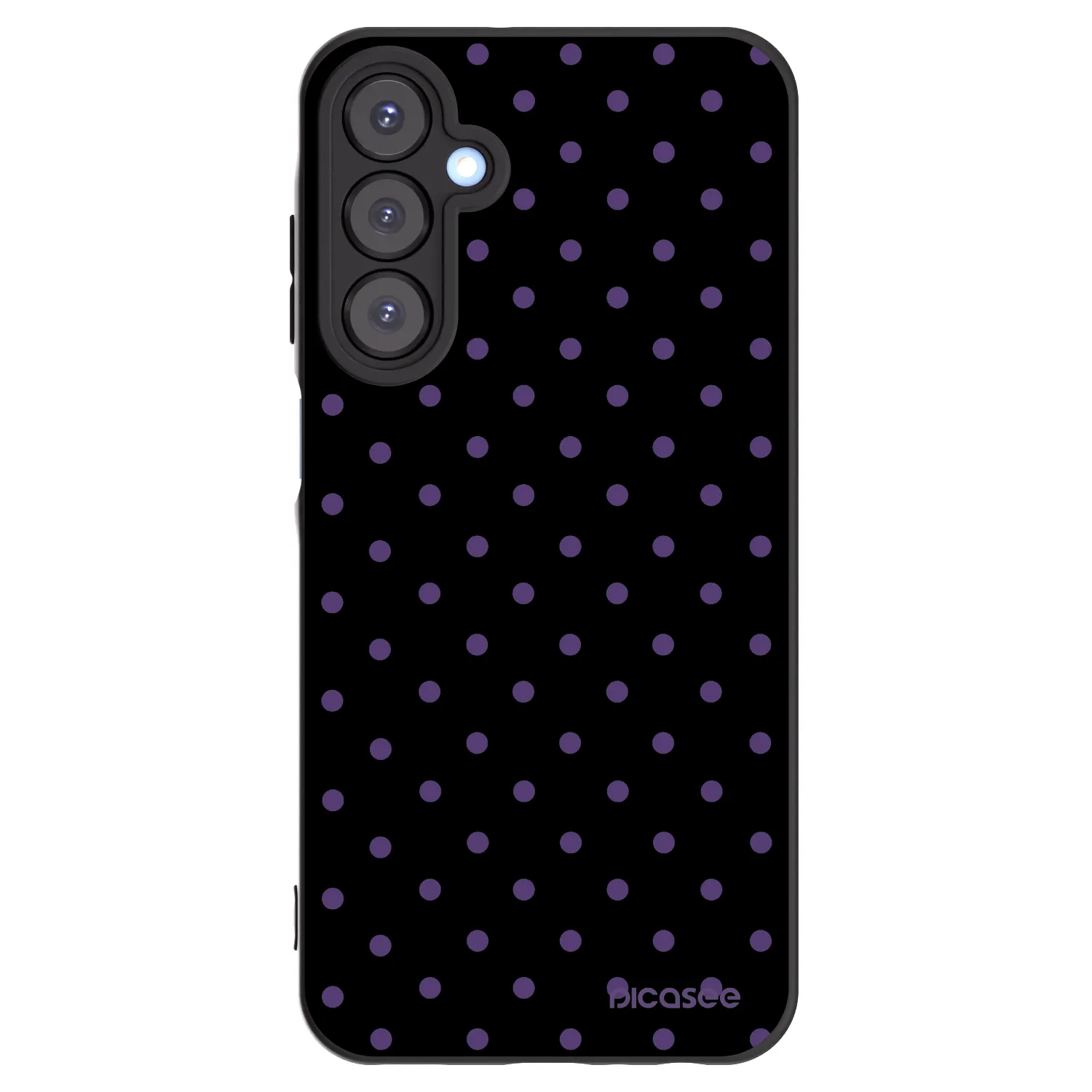 Picasee silikonski črni ovitek za Samsung Galaxy A25 A256B 5G - Flickers