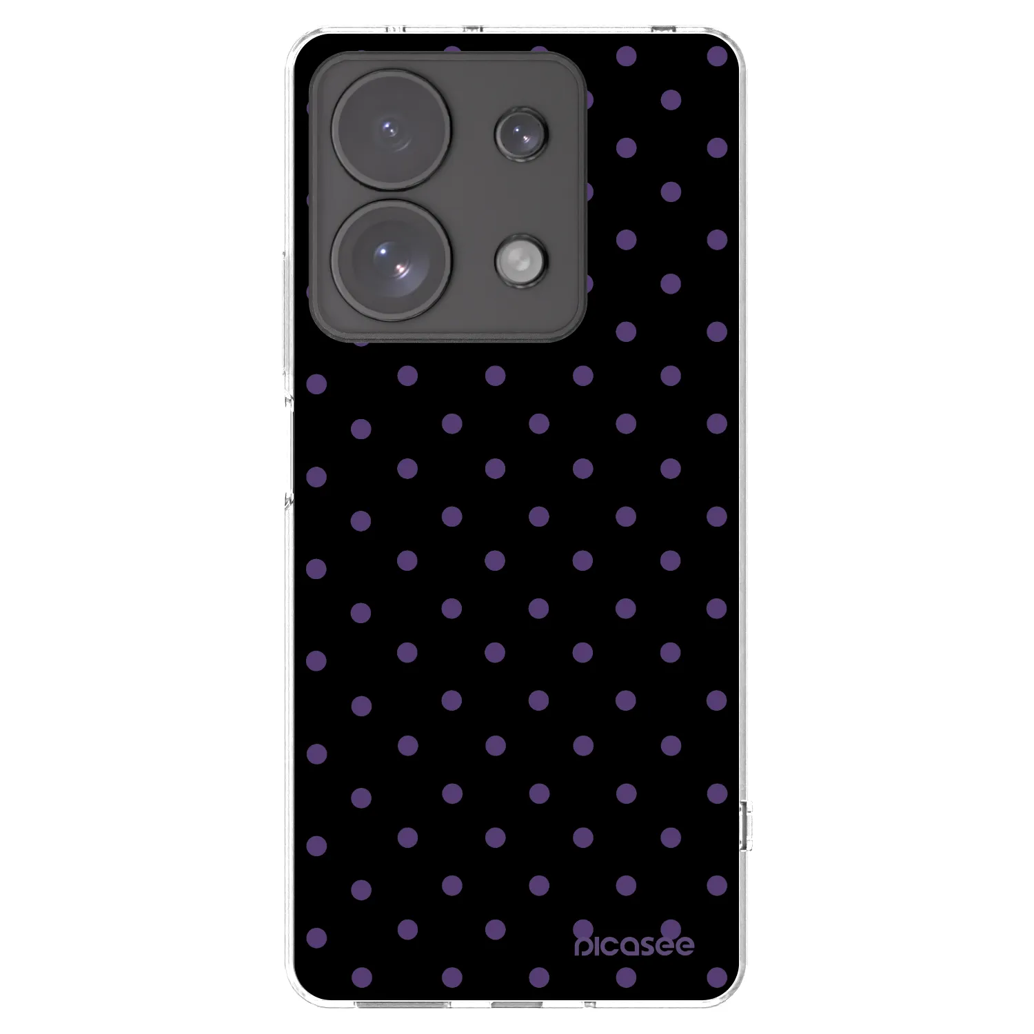 Picasee silikonski prozorni ovitek za Xiaomi Redmi Note 13 Pro 4G - Flickers
