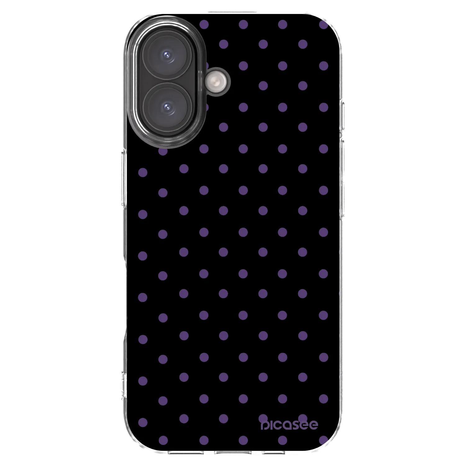 Picasee silikonski prozorni ovitek za Apple iPhone 16 - Flickers