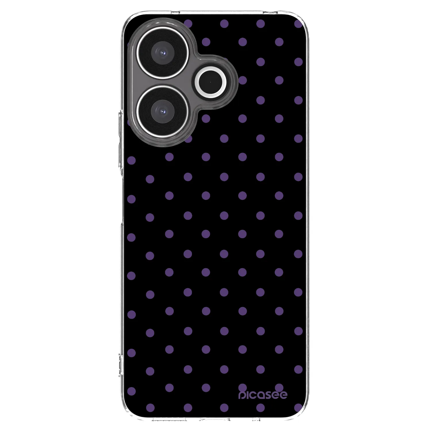 Picasee silikonski prozorni ovitek za Xiaomi Redmi 13 4G - Flickers
