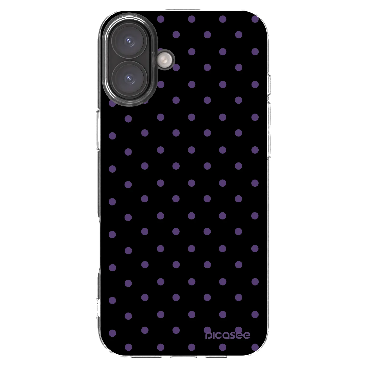Picasee silikonski prozorni ovitek za Apple iPhone 16 Plus - Flickers