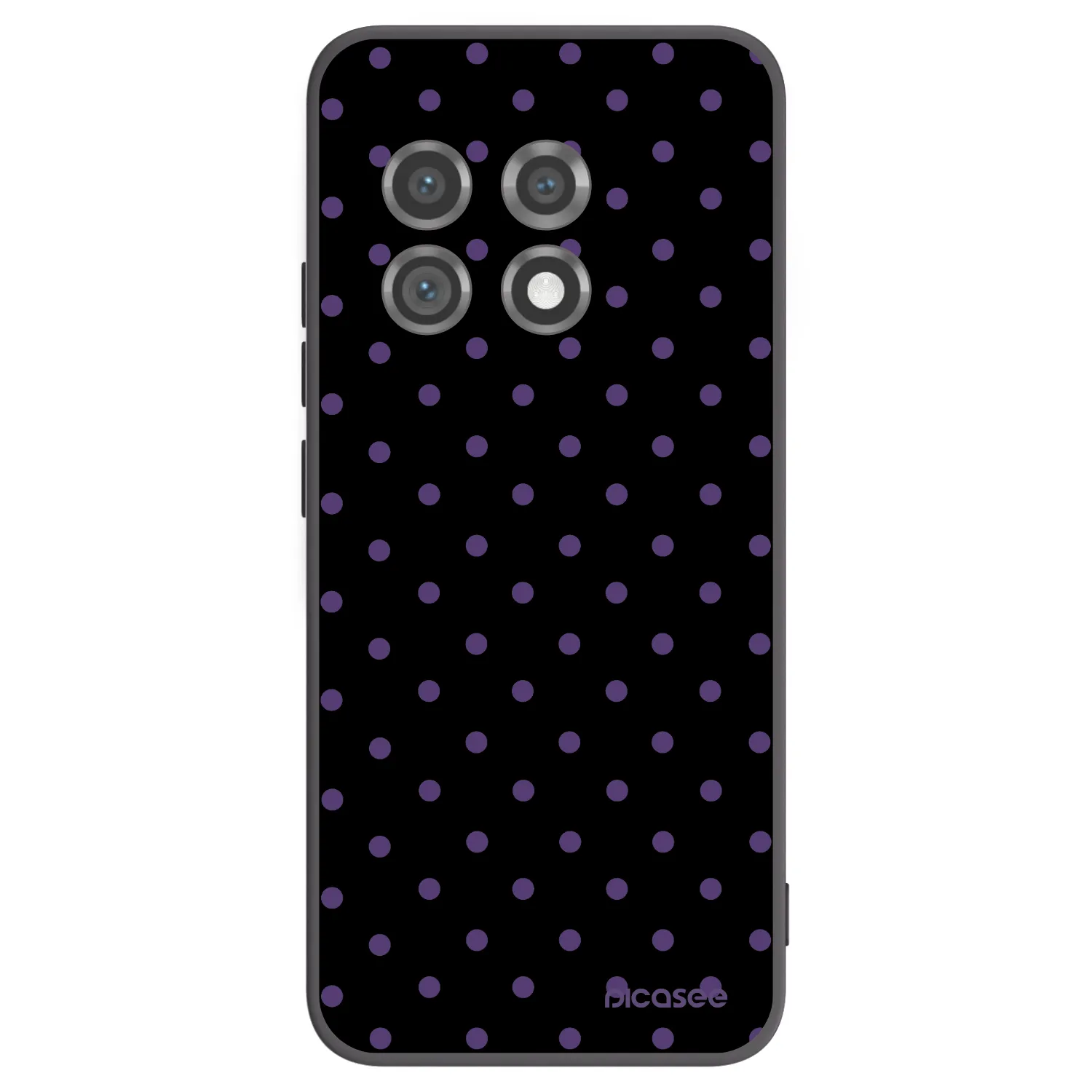 Picasee silikonski črni ovitek za OnePlus 11 5G - Flickers