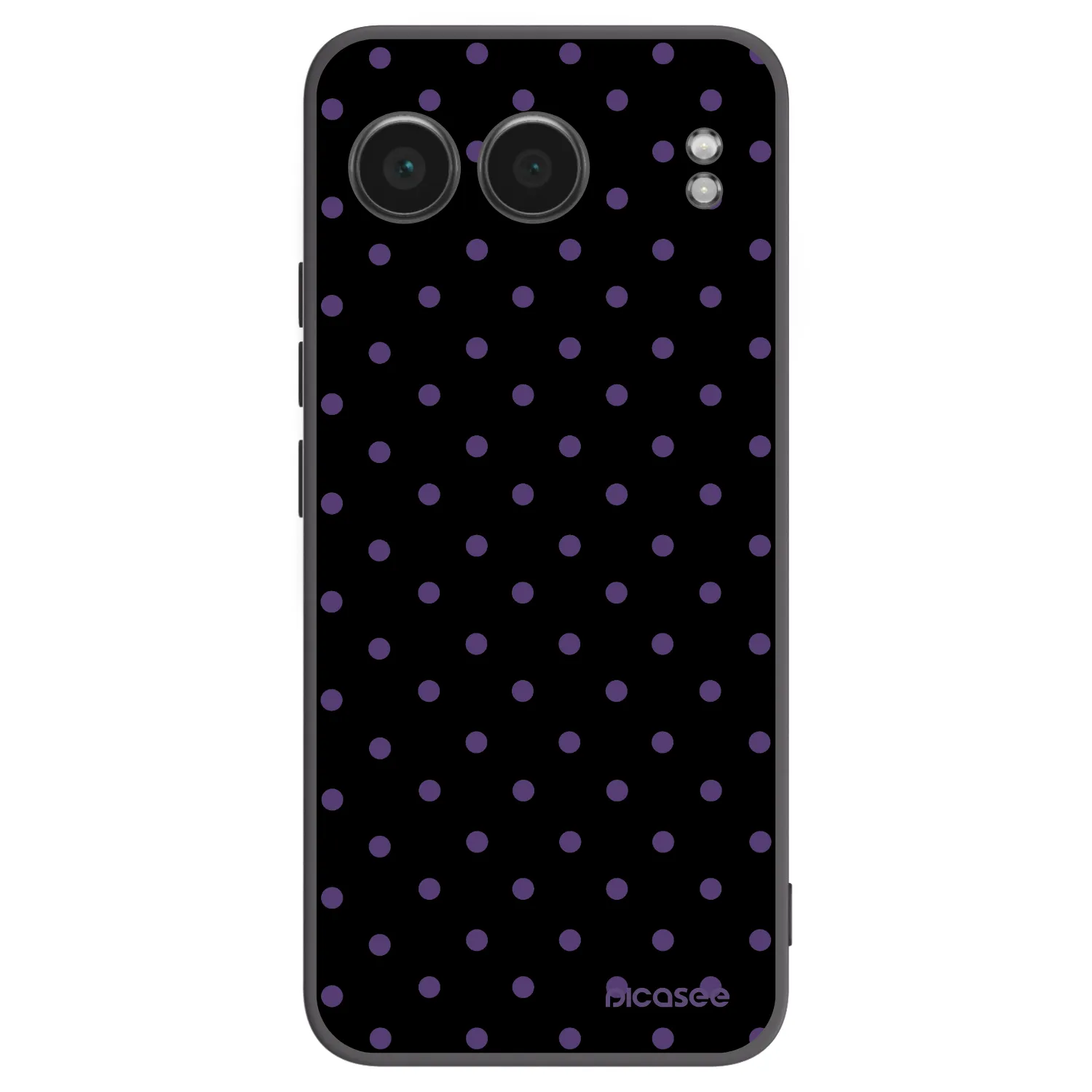 Picasee silikonski črni ovitek za OnePlus Nord 4 - Flickers