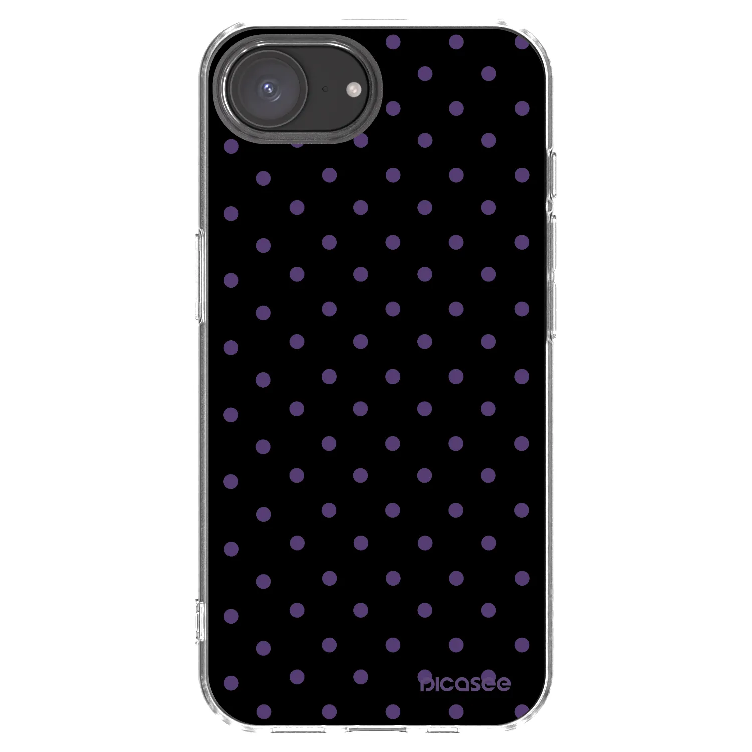 Picasee silikonski prozorni ovitek za Apple iPhone 16e - Flickers