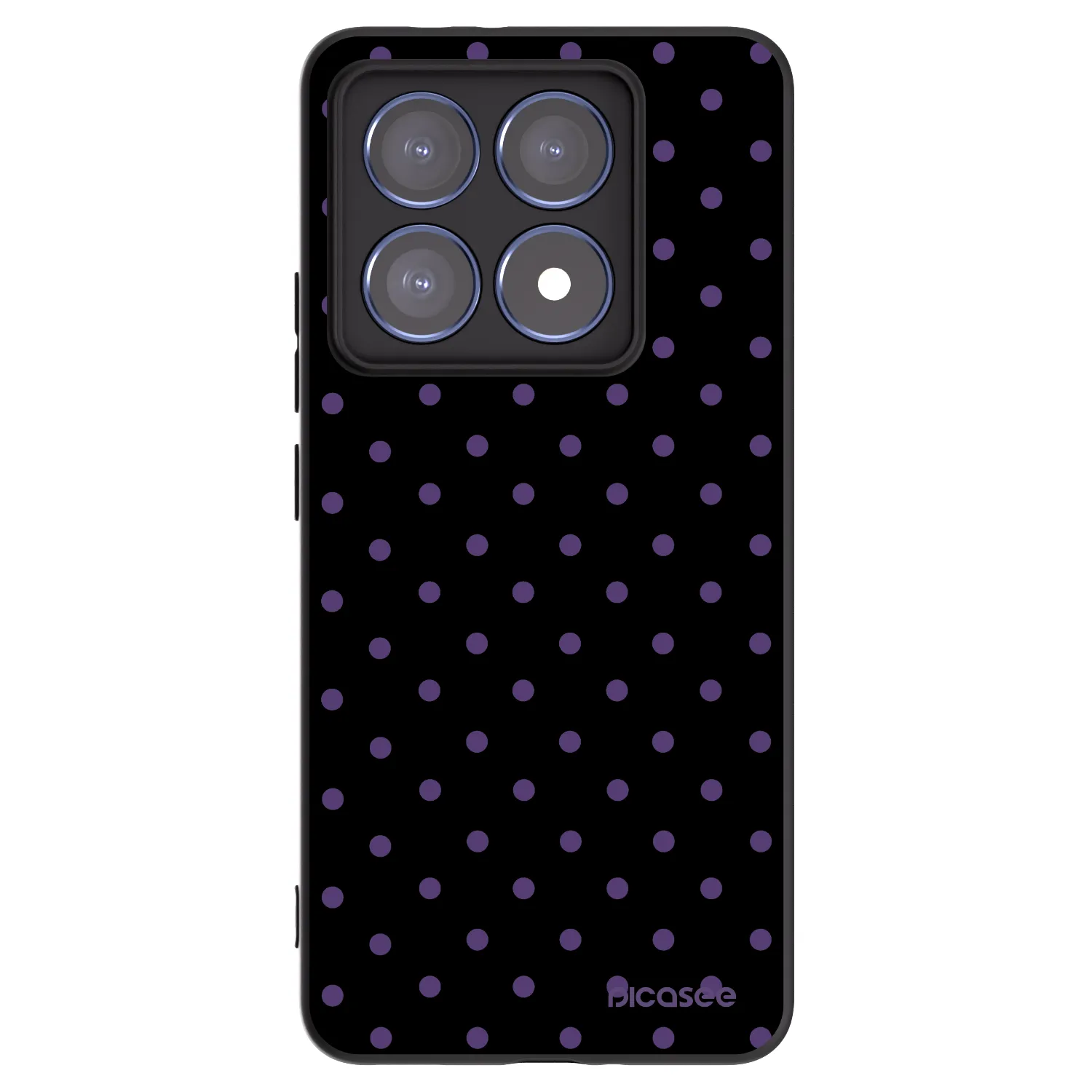 Picasee silikonski črni ovitek za Xiaomi 14T Pro - Flickers