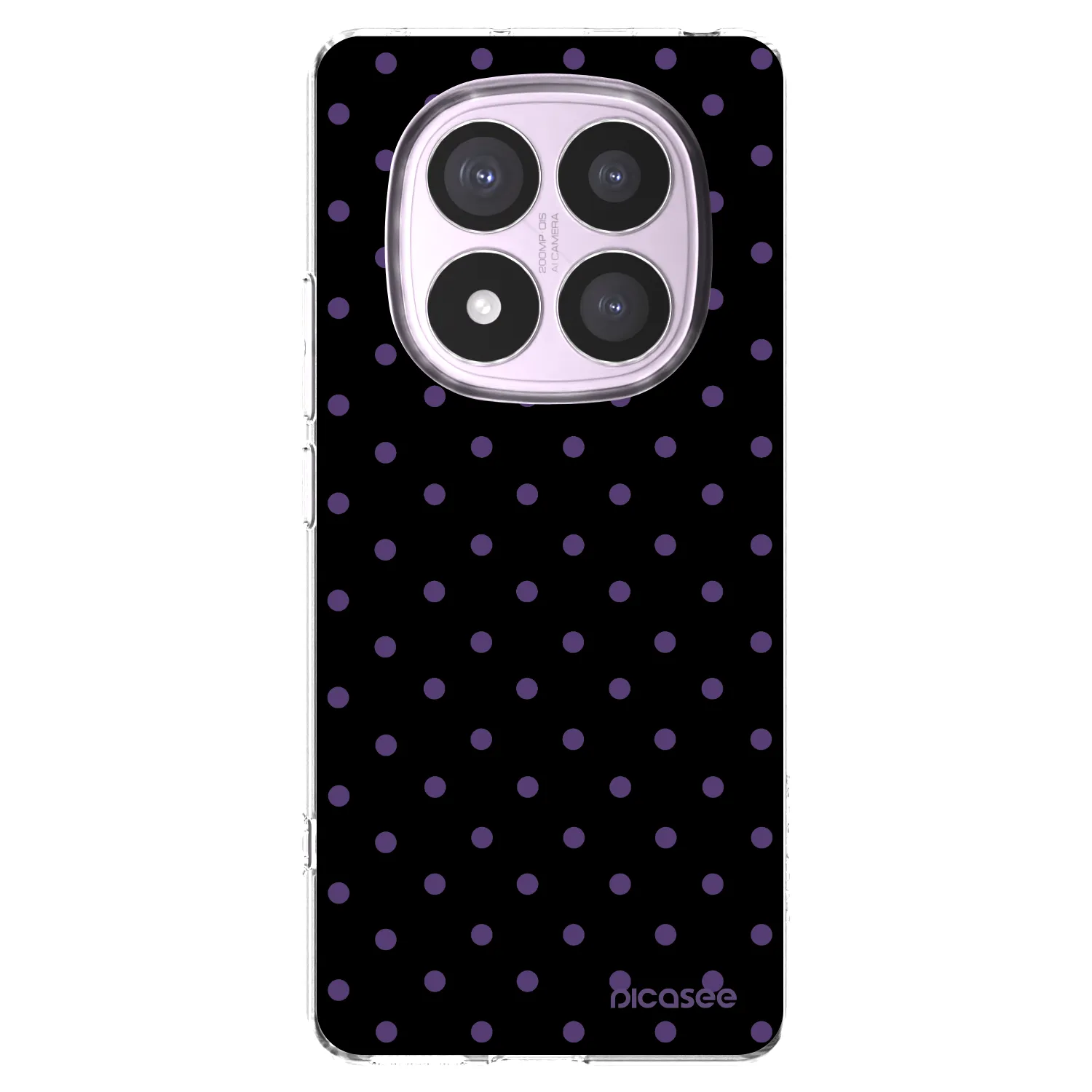 Picasee silikonski prozorni ovitek za Xiaomi Redmi Note 14 Pro 5G - Flickers