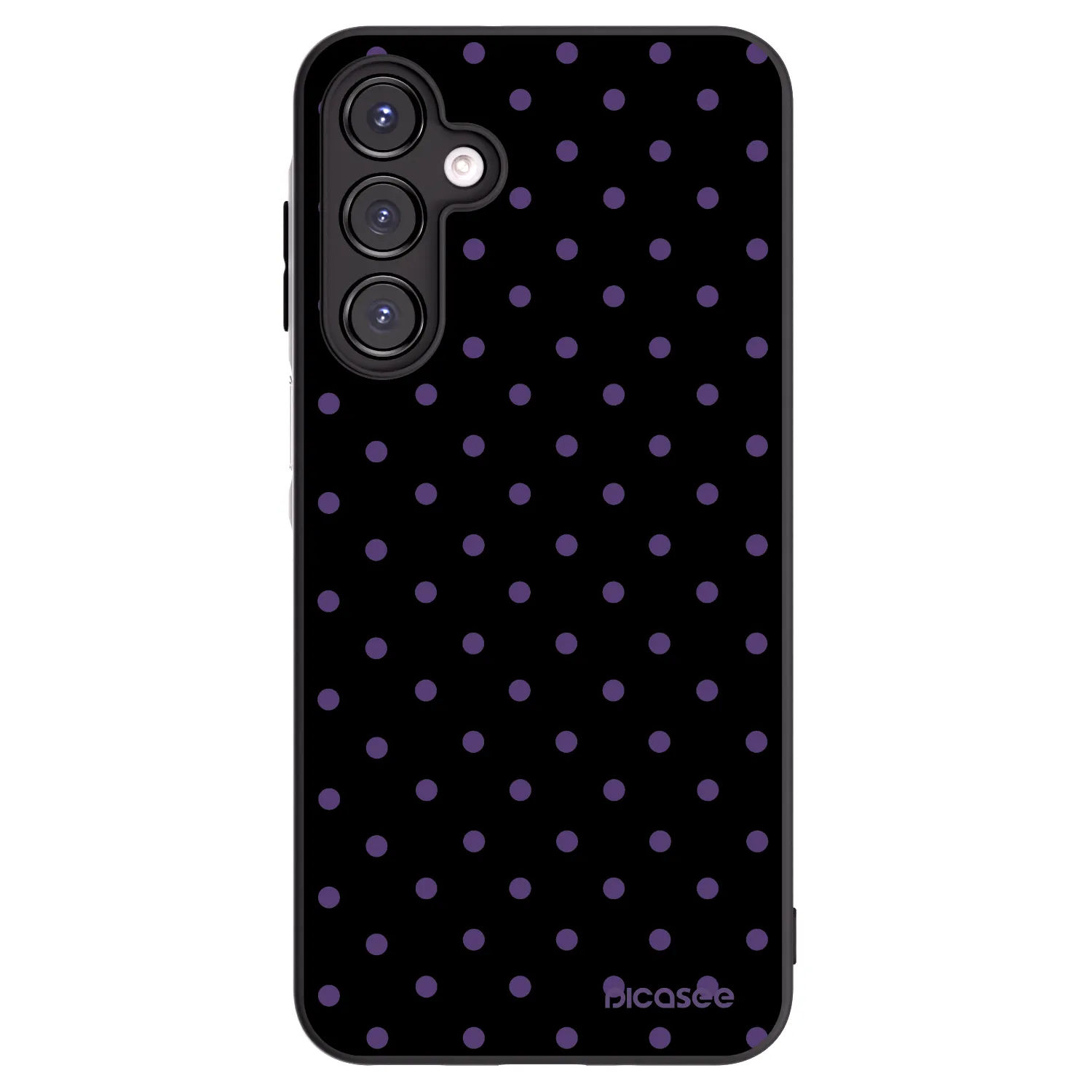 Picasee silikonski črni ovitek za Samsung Galaxy A16 5G - Flickers