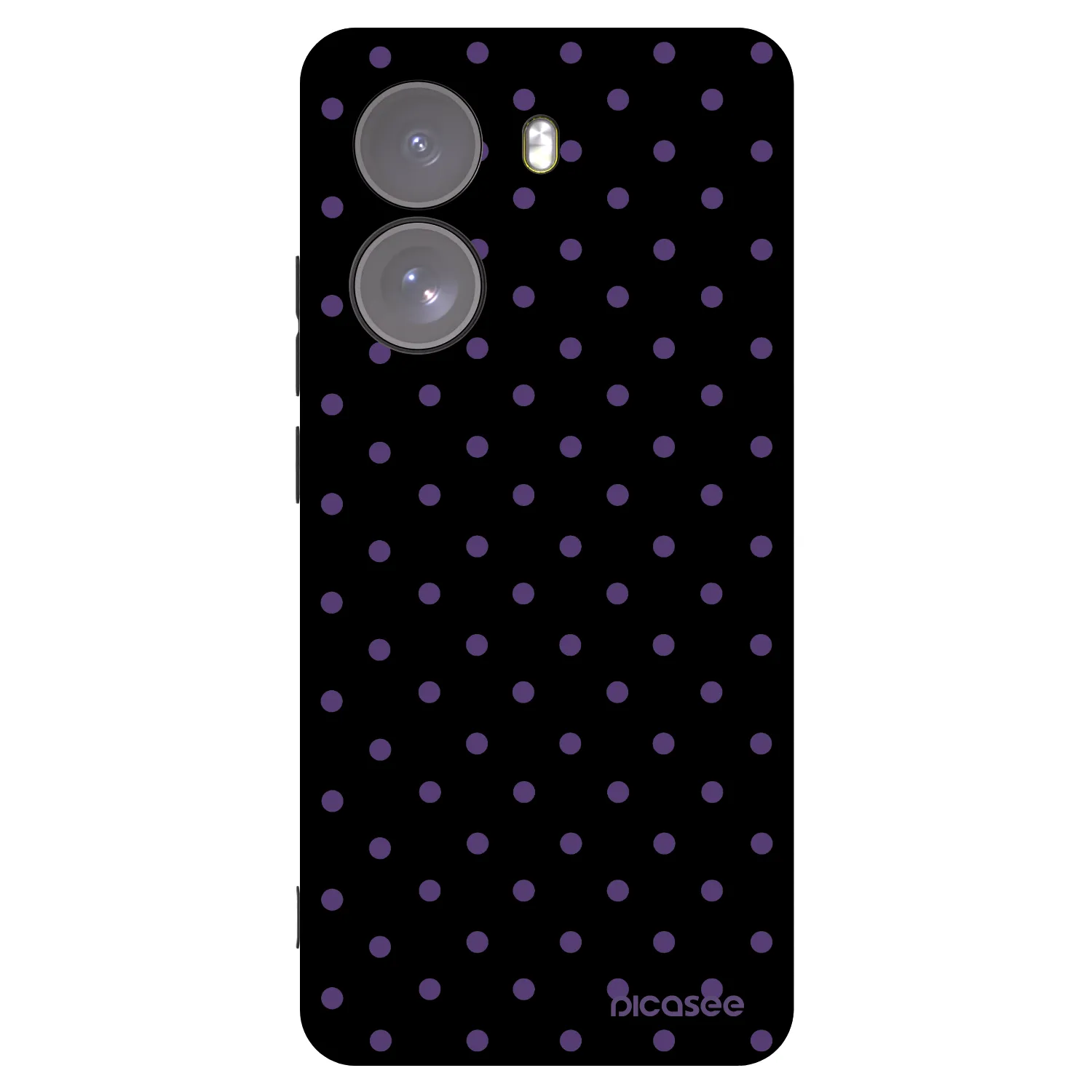 Picasee silikonski črni ovitek za Xiaomi Poco X7 - Flickers