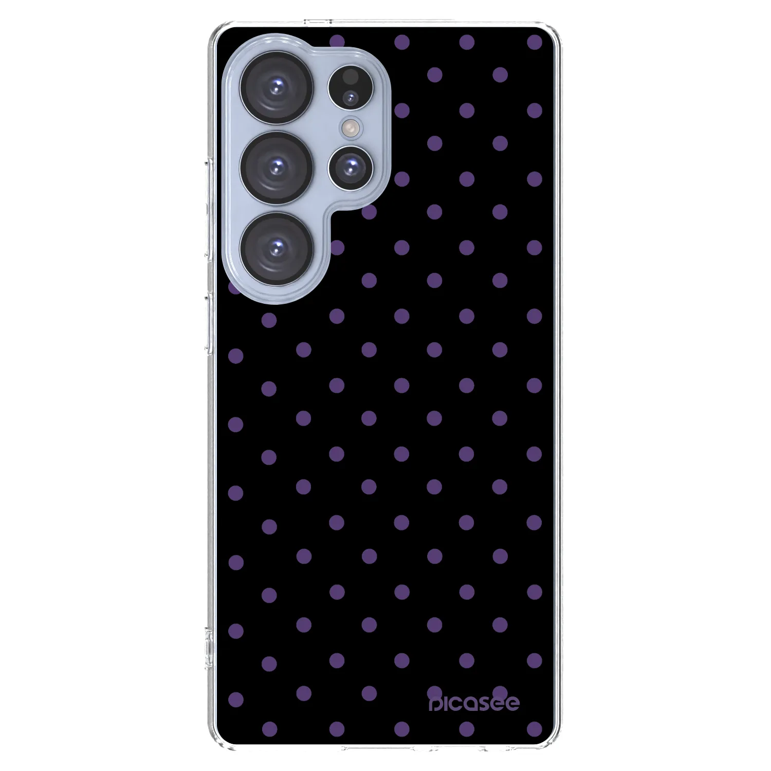 Picasee silikonski prozorni ovitek za Samsung Galaxy S25 Ultra 5G - Flickers