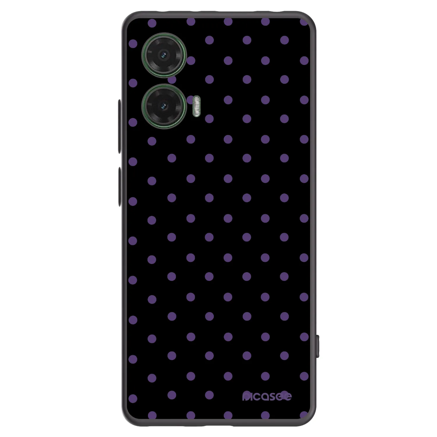 Picasee silikonski črni ovitek za Motorola Moto G35 5G - Flickers