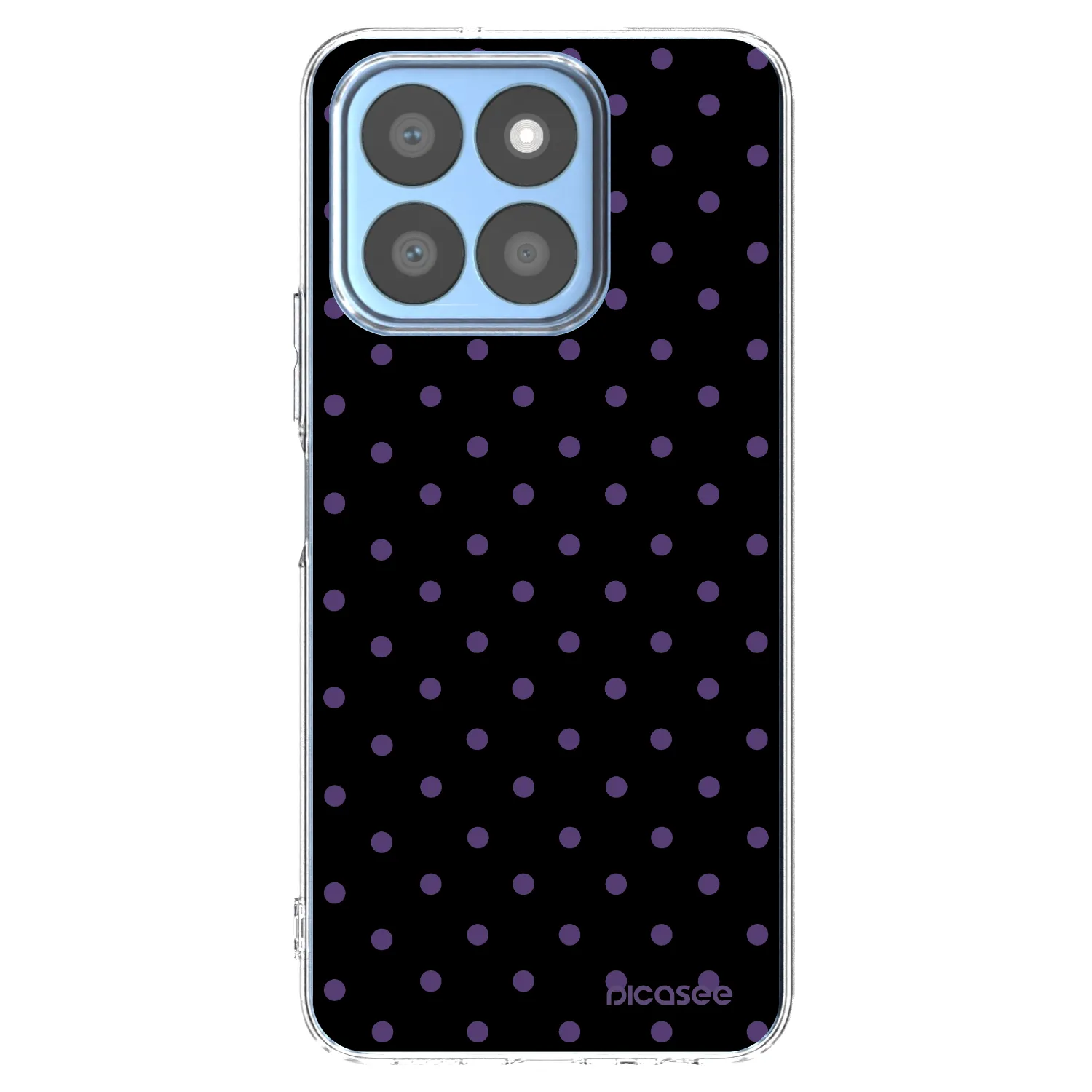 Picasee silikonski prozorni ovitek za Honor X8c - Flickers
