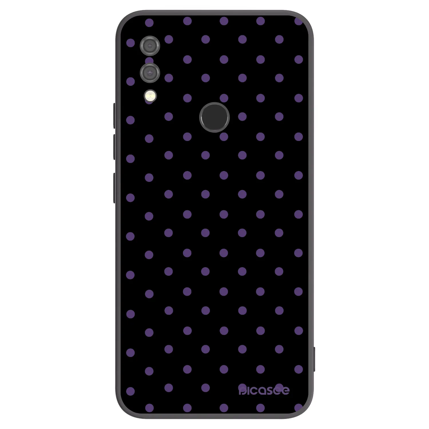 Picasee silikonski črni ovitek za Xiaomi Redmi Note 7 - Flickers