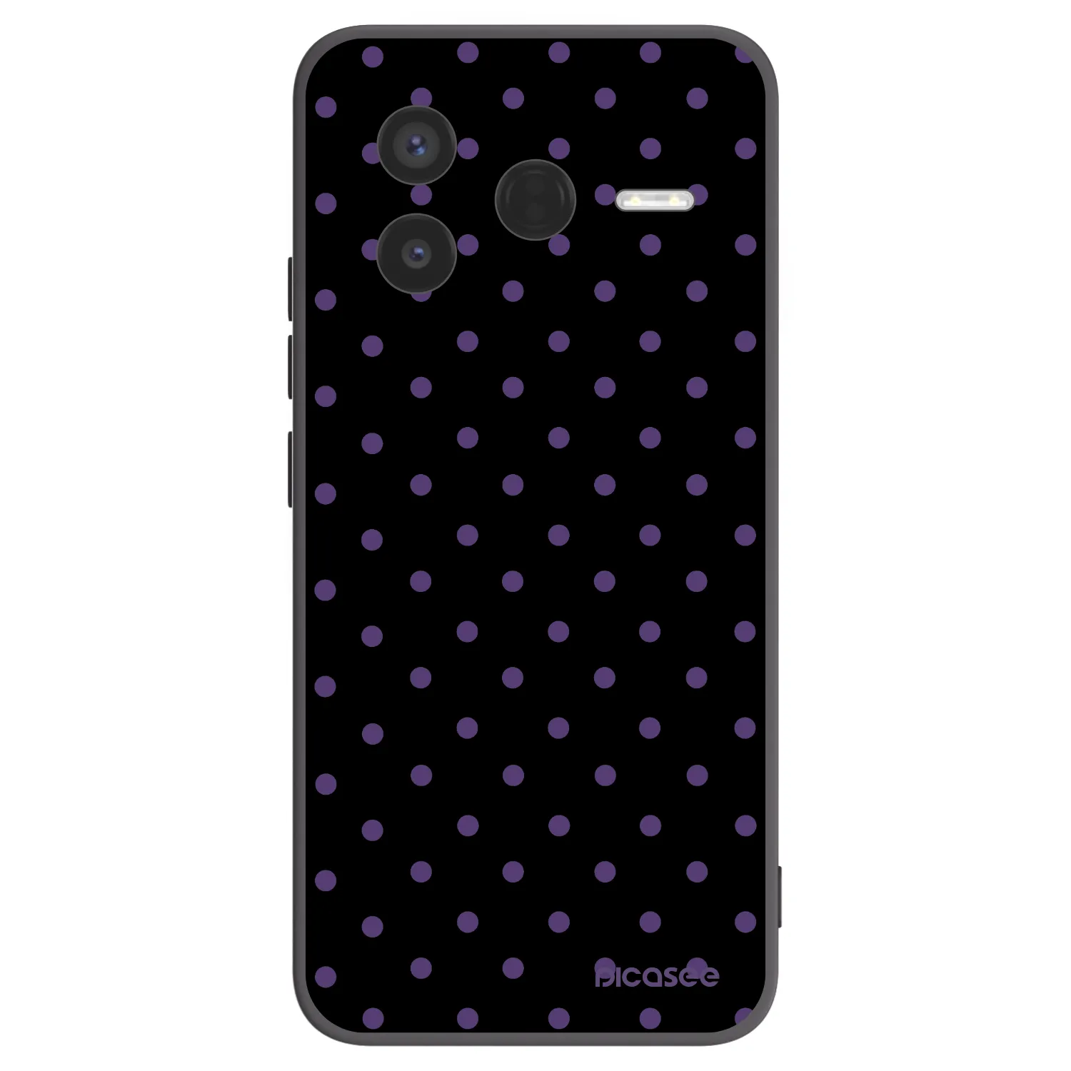 Picasee silikonski črni ovitek za Xiaomi Poco F7 Pro 5G - Flickers