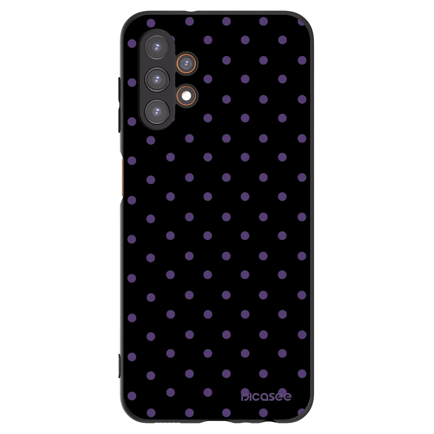 Picasee silikonski črni ovitek za Samsung Galaxy A13 5G - Flickers