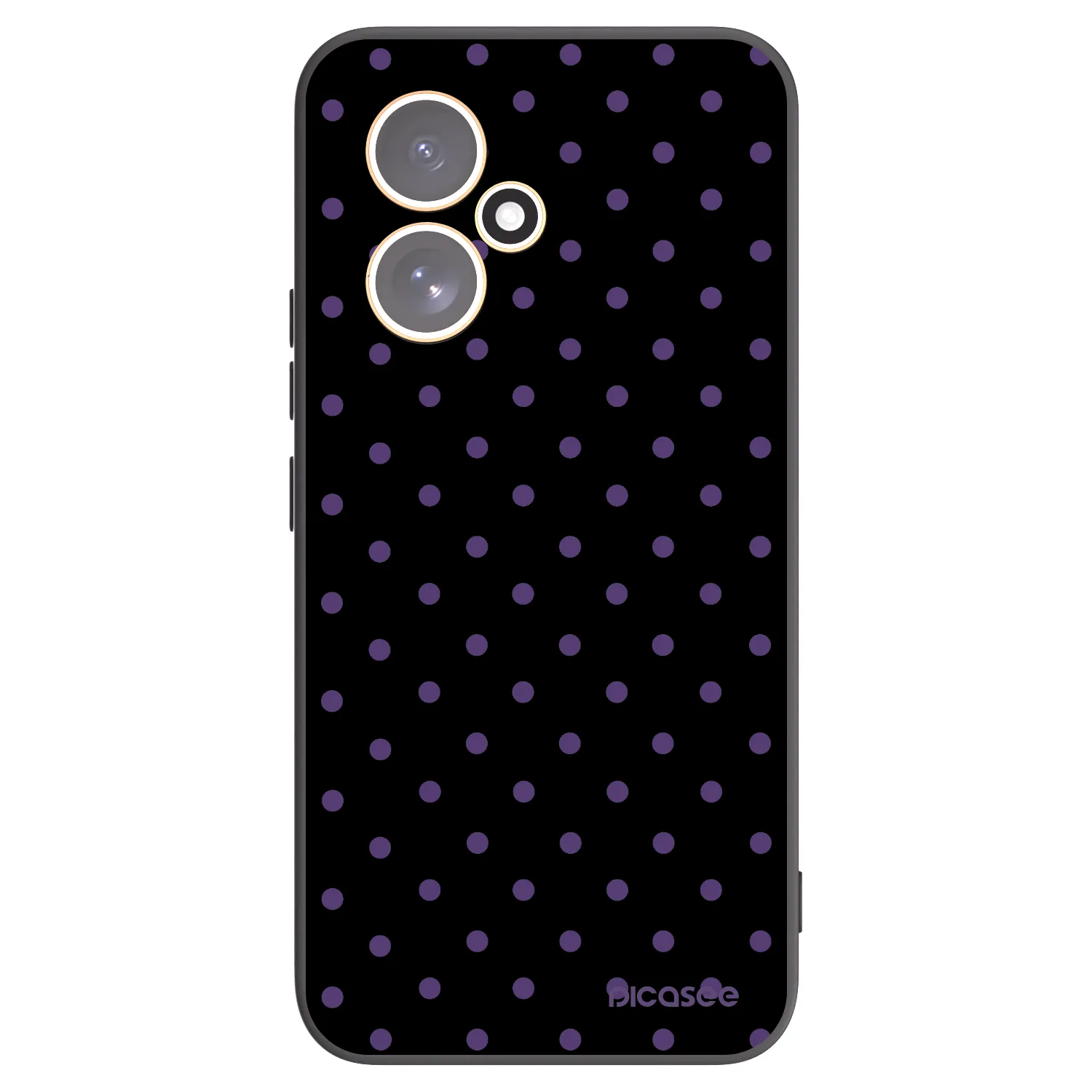 Picasee silikonski črni ovitek za Honor 400 5G - Flickers