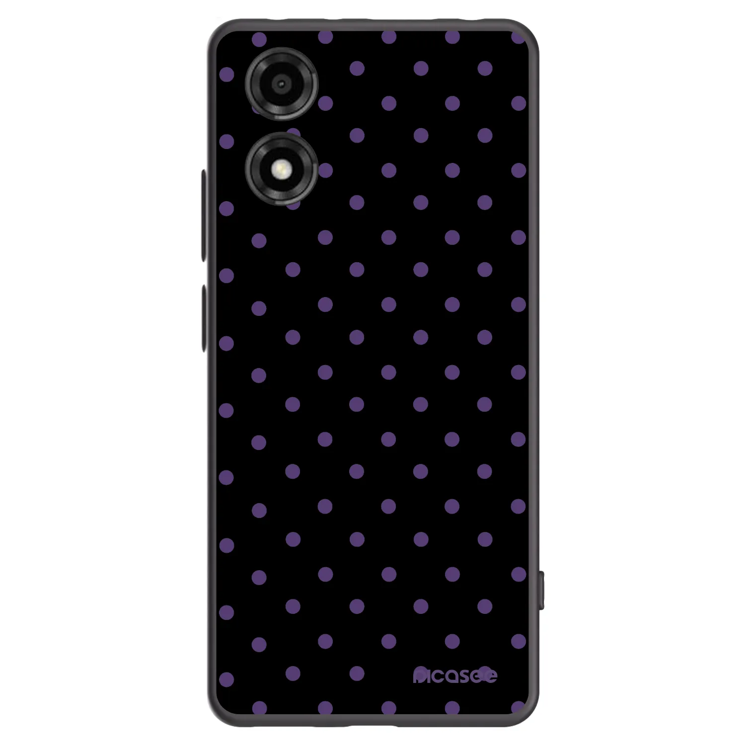 Picasee silikonski črni ovitek za Motorola Moto E14 - Flickers
