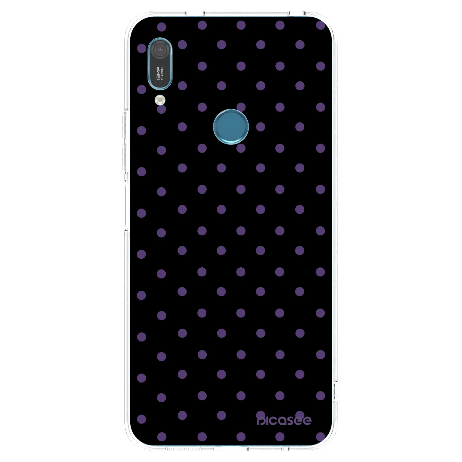 Picasee silikonski prozorni ovitek za Huawei Y6 2019 - Flickers