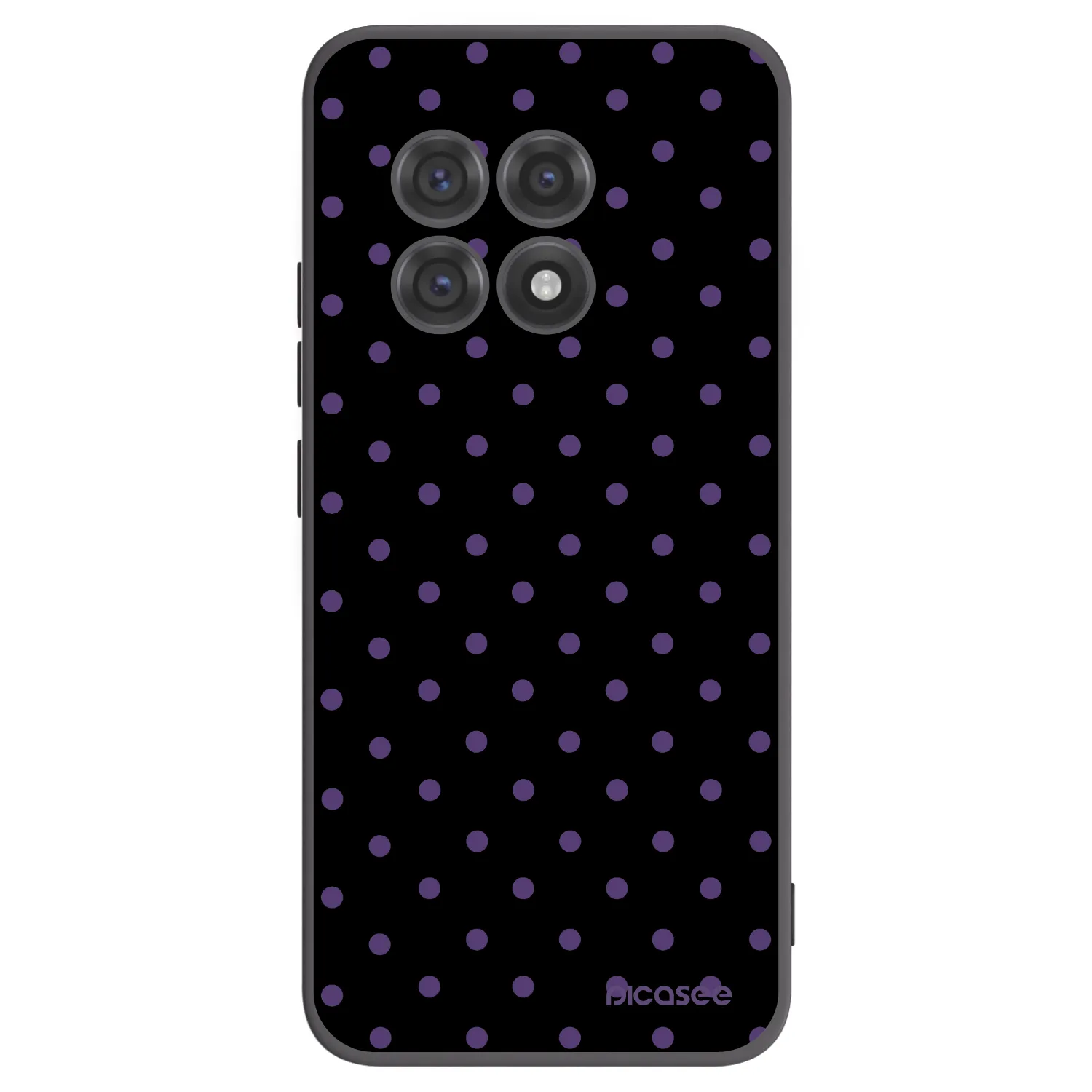 Picasee silikonski črni ovitek za OnePlus 13R 5G - Flickers