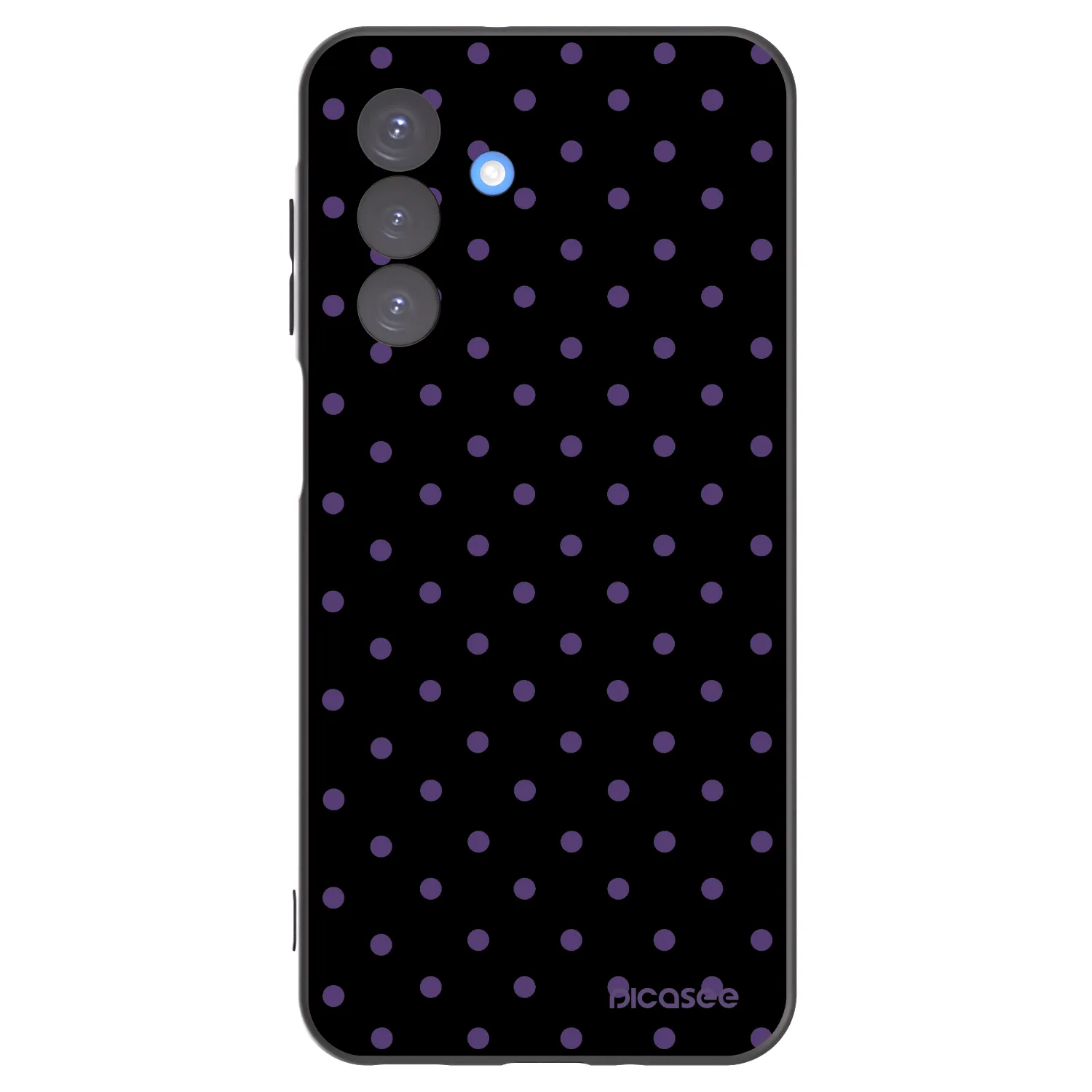 Picasee silikonski črni ovitek za Samsung Galaxy A17 5G - Flickers