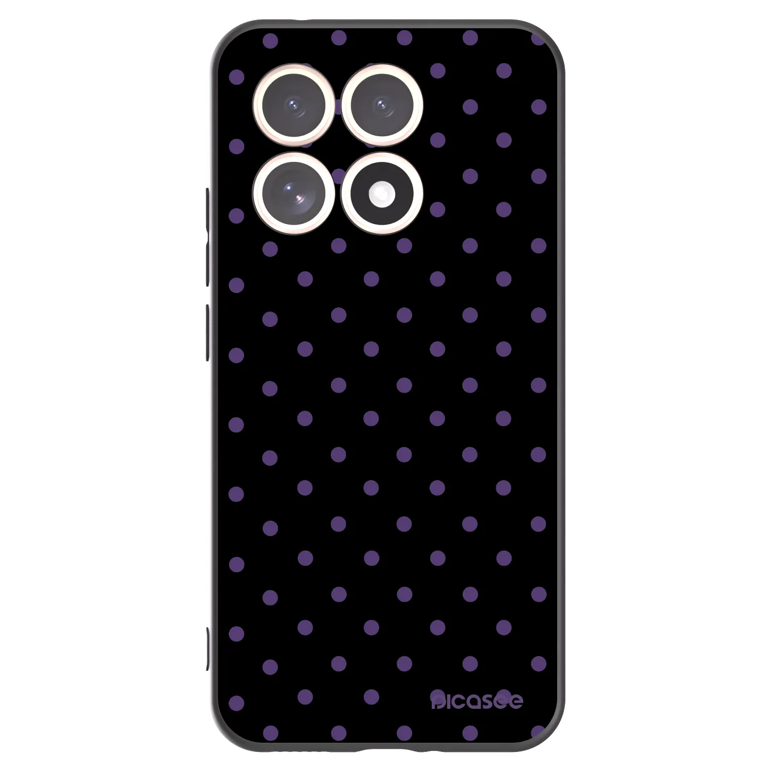 Picasee silikonski črni ovitek za Xiaomi 15T - Flickers