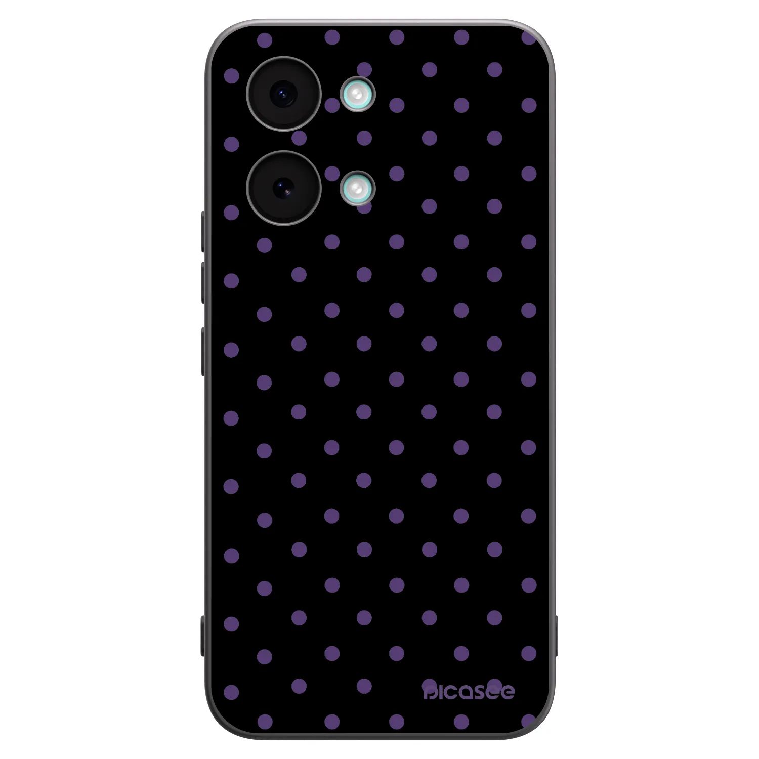 Picasee silikonski črni ovitek za Xiaomi Poco X8 Pro Max - Flickers