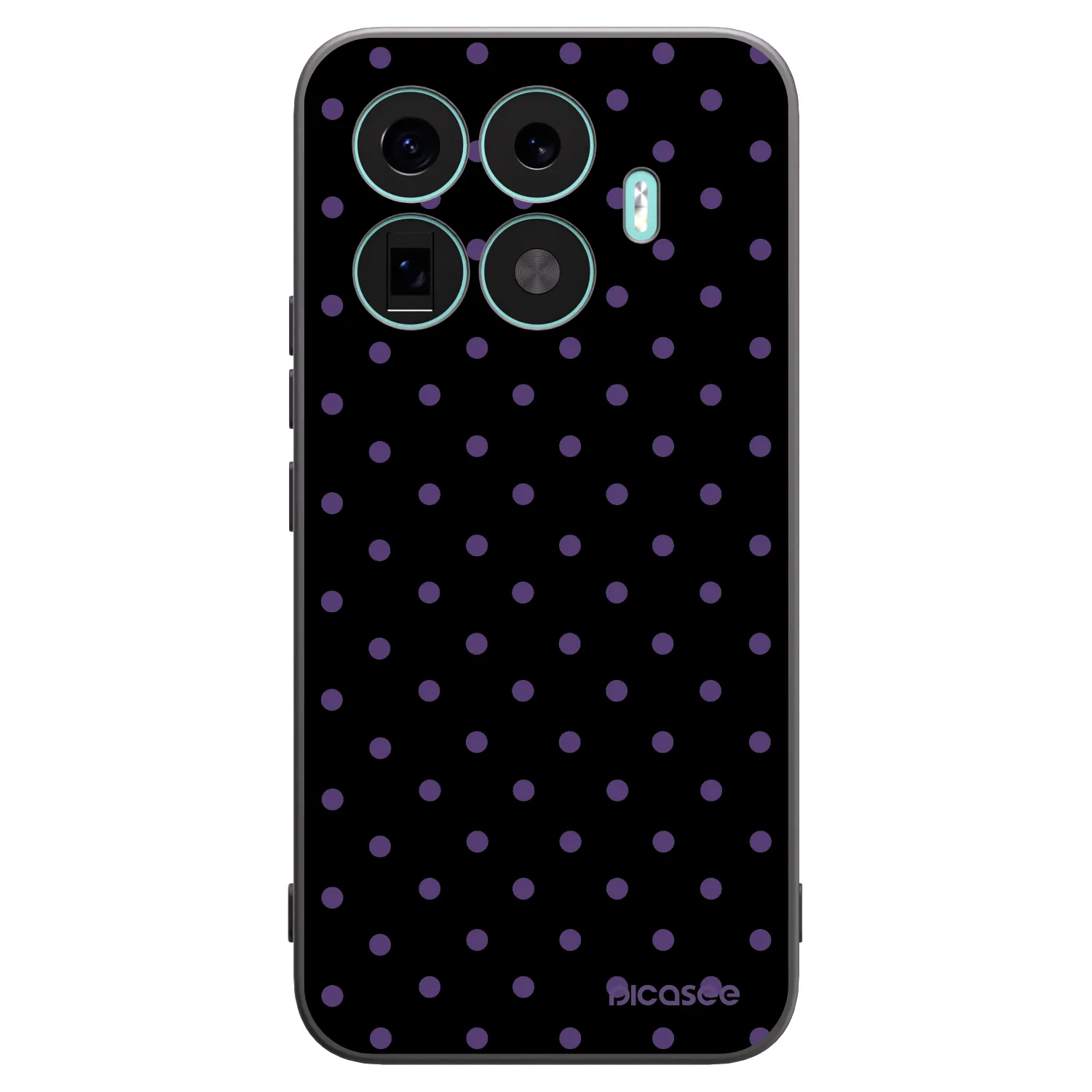 Picasee silikonski črni ovitek za Xiaomi 17T Pro - Flickers