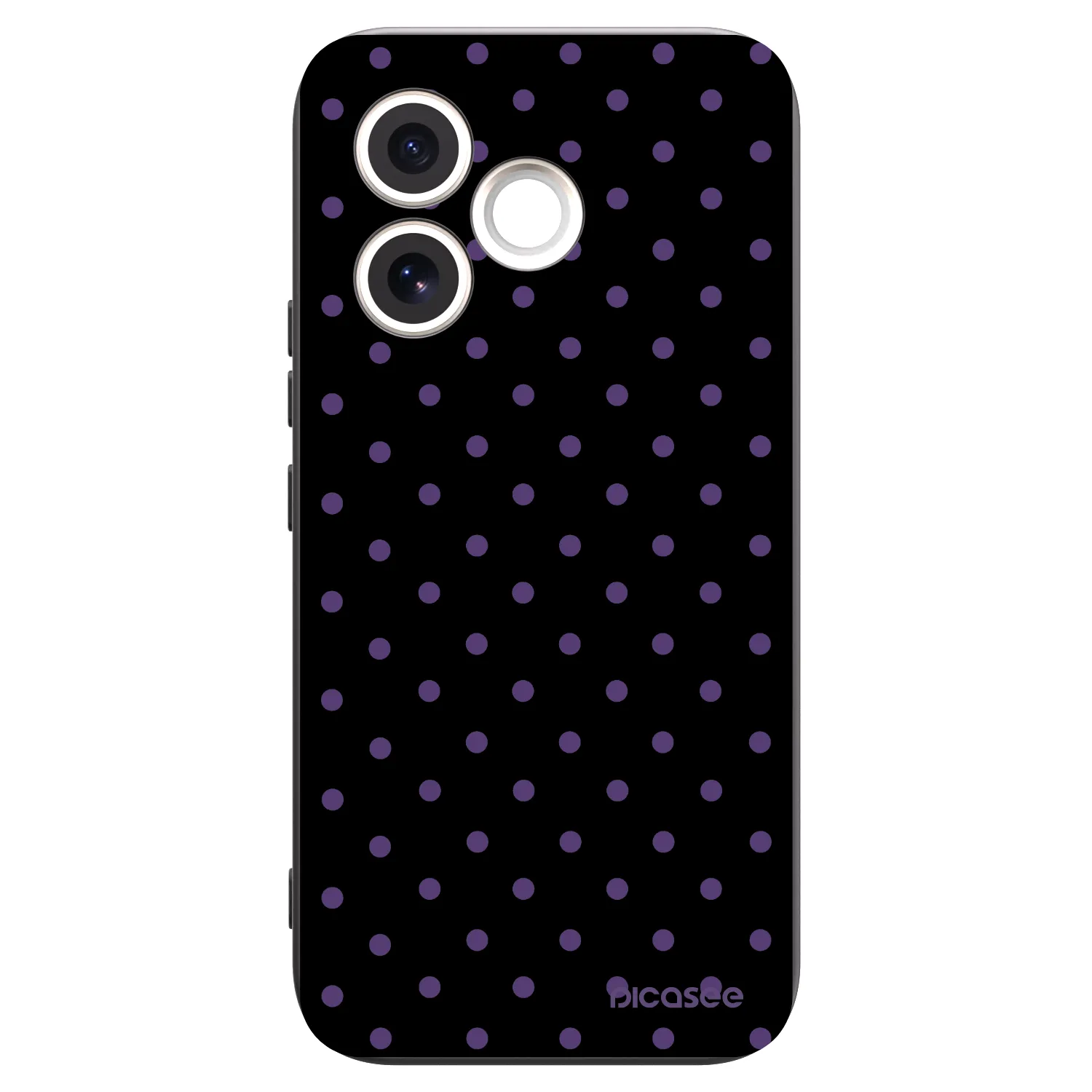 Picasee silikonski črni ovitek za Honor 600 Lite - Flickers