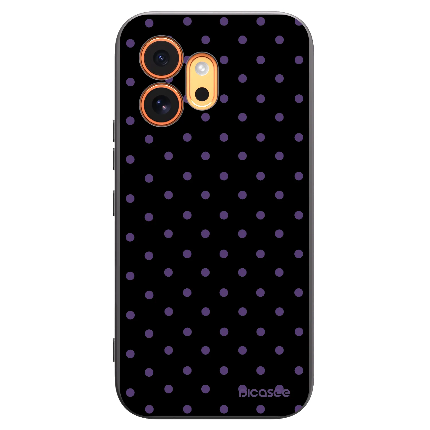 Picasee silikonski črni ovitek za Honor 600 - Flickers