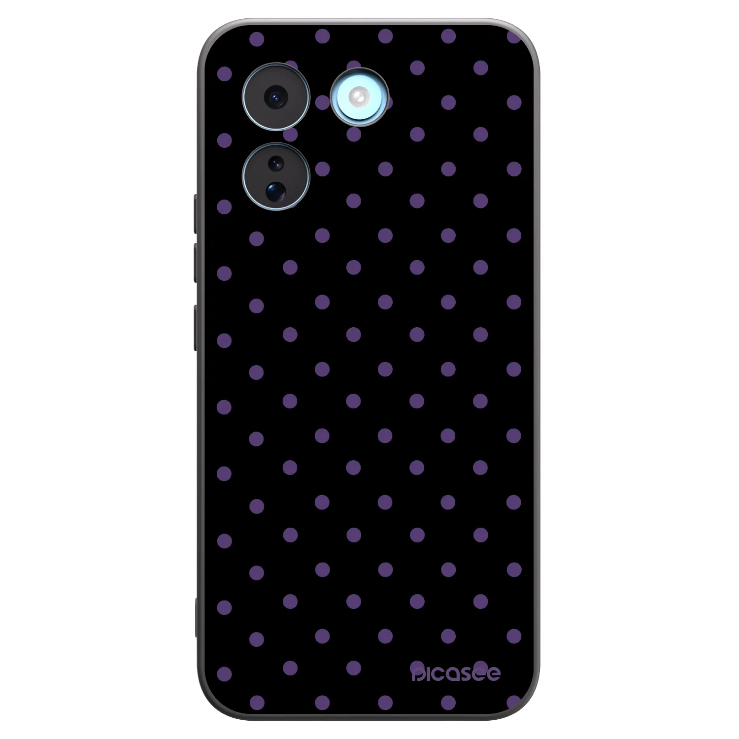 Picasee silikonski črni ovitek za Xiaomi Redmi Note 17 Pro MAX 5G - Flickers
