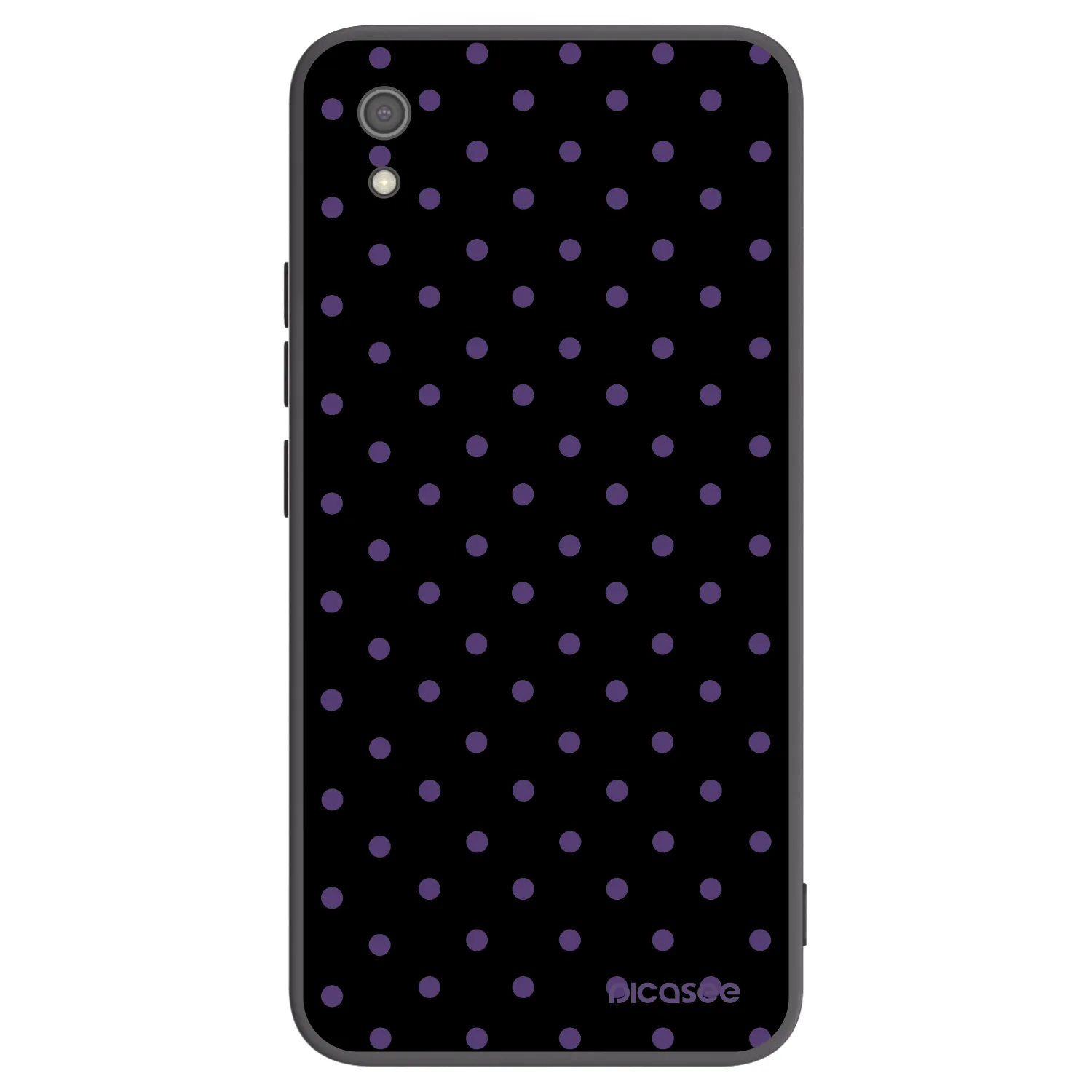 Picasee silikonski črni ovitek za Xiaomi Redmi 7A - Flickers