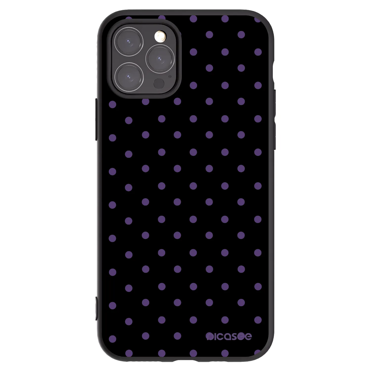Picasee silikonski črni ovitek za Apple iPhone 11 Pro - Flickers