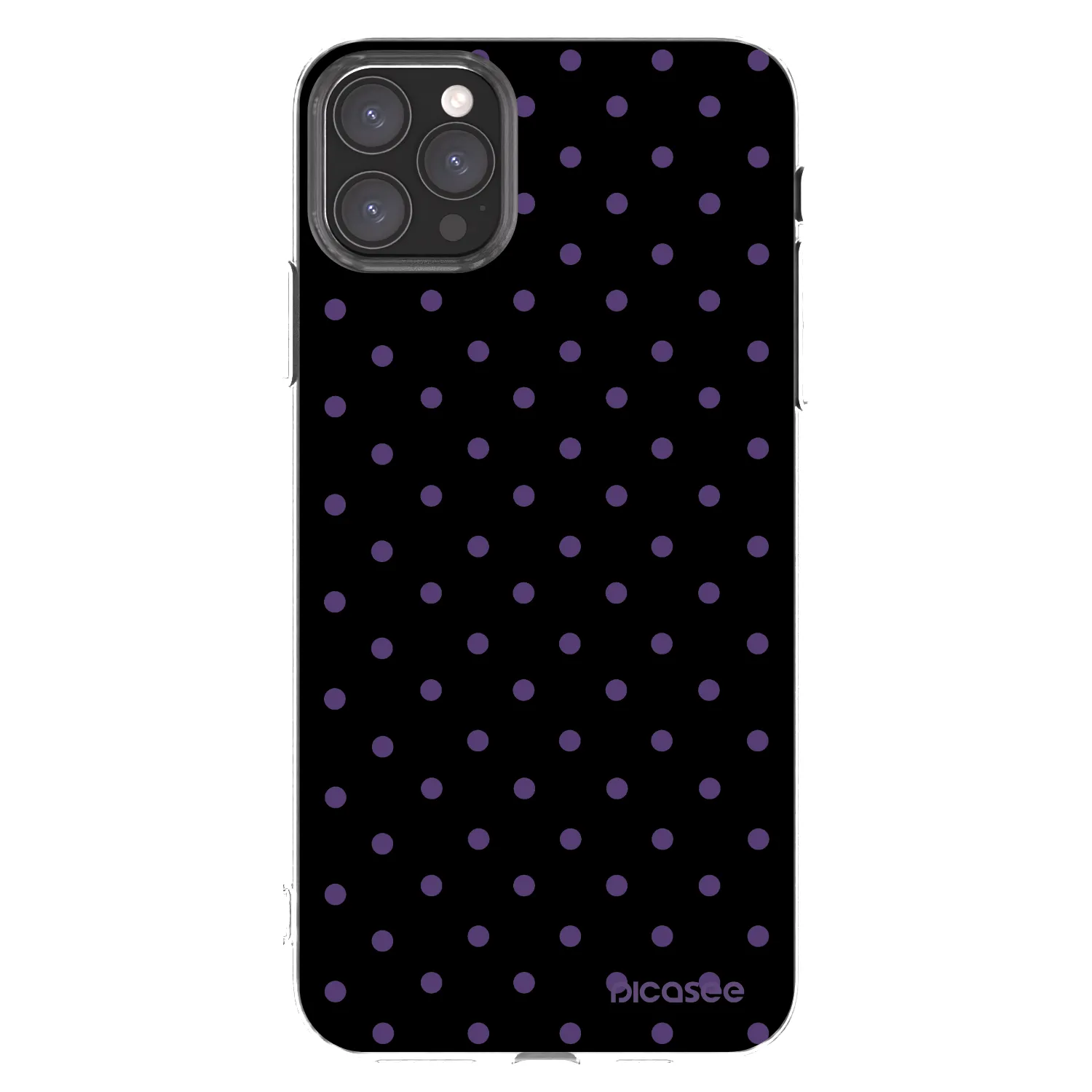 Picasee silikonski prozorni ovitek za Apple iPhone 11 Pro Max - Flickers
