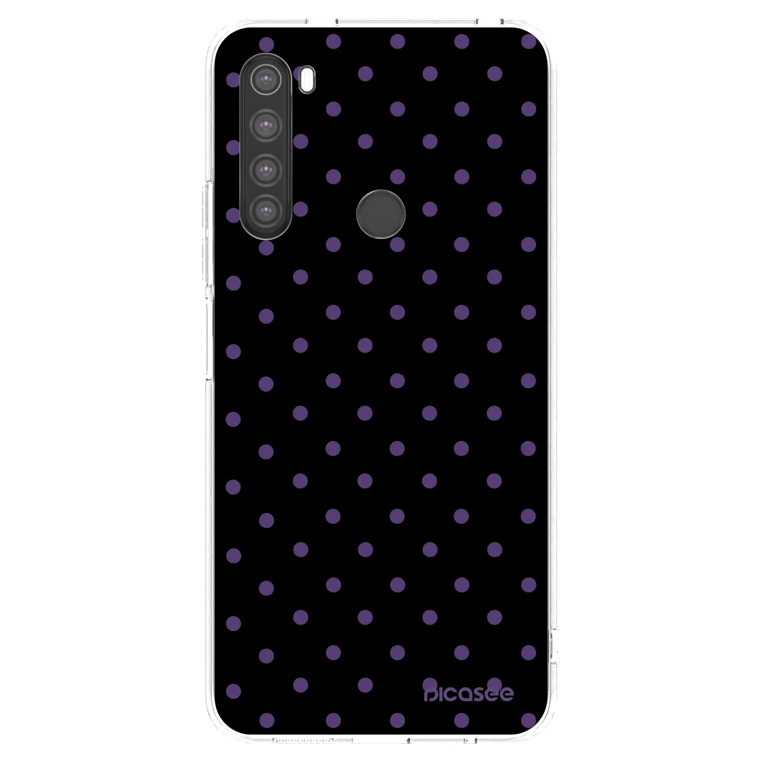 Picasee silikonski prozorni ovitek za Xiaomi Redmi Note 8 - Flickers