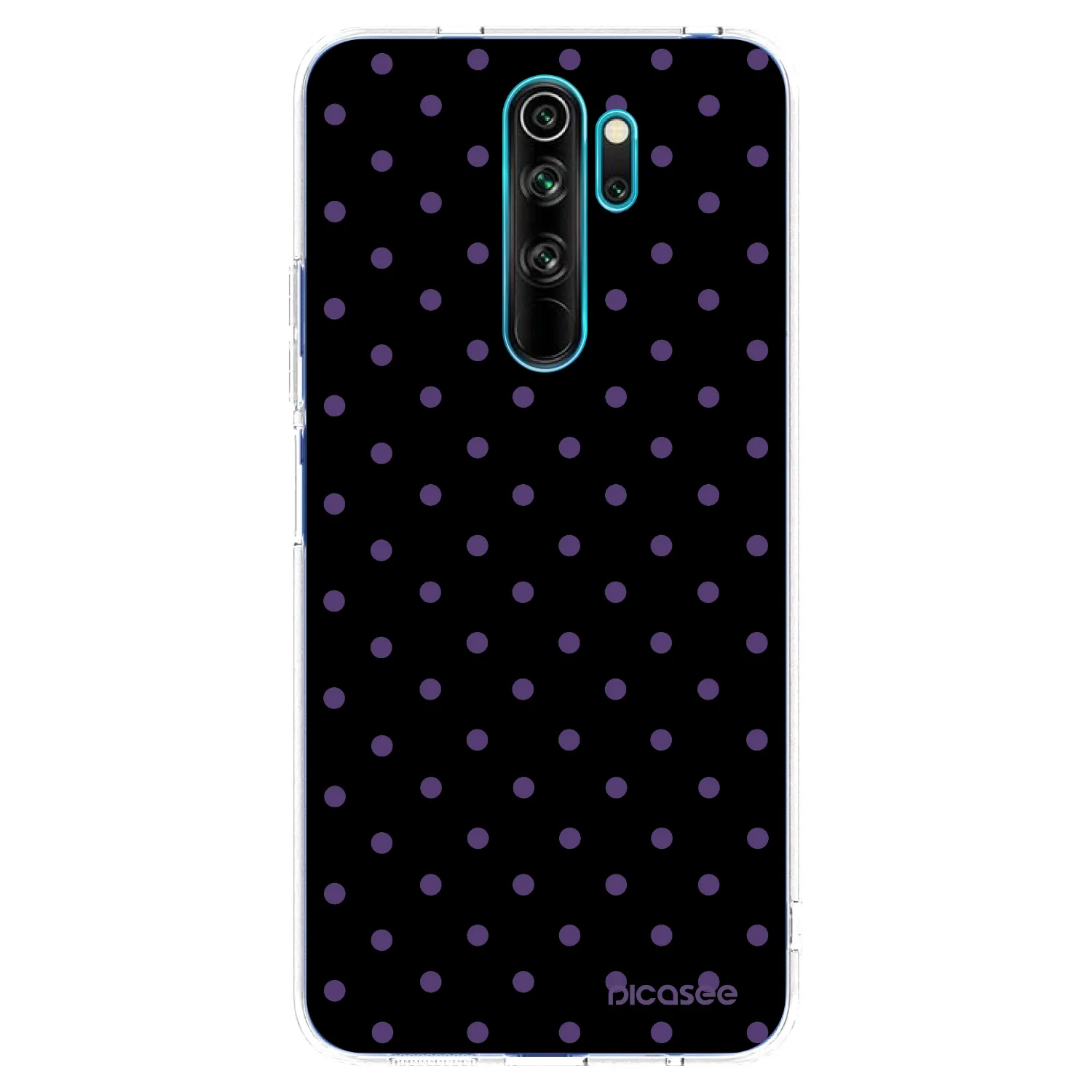 Picasee silikonski prozorni ovitek za Xiaomi Redmi Note 8 Pro - Flickers