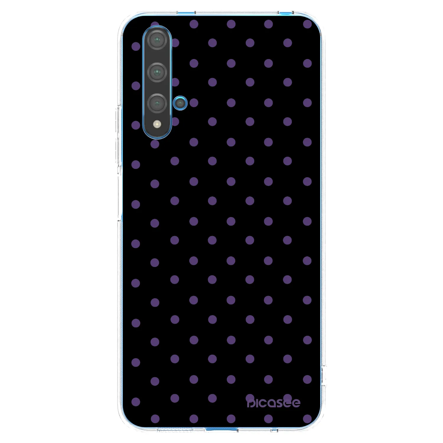 Picasee silikonski prozorni ovitek za Huawei Nova 5T - Flickers