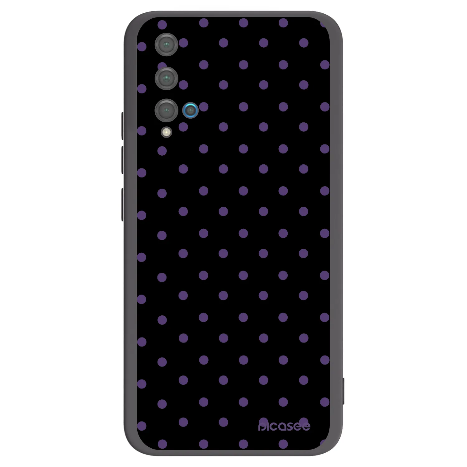 Picasee silikonski črni ovitek za Huawei Nova 5T - Flickers