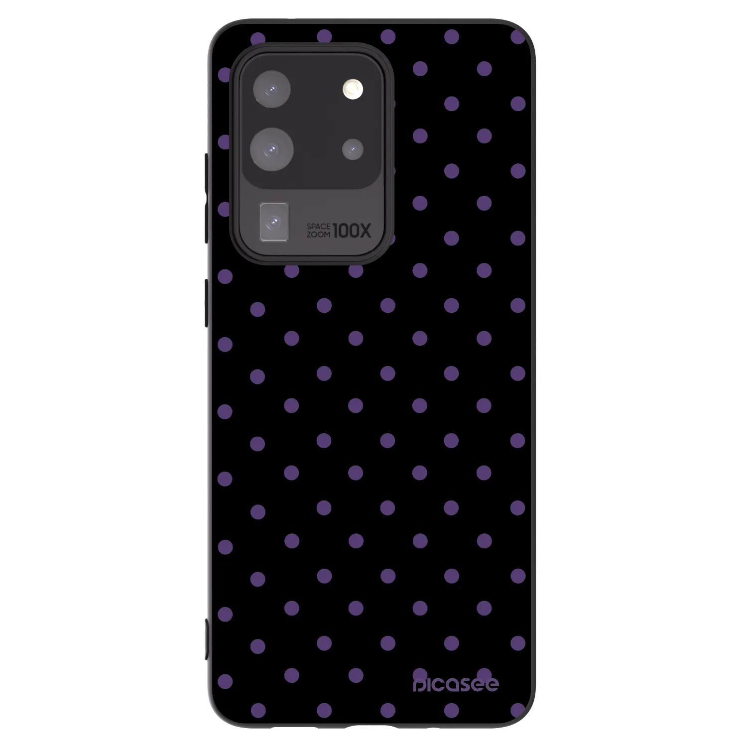 Picasee silikonski črni ovitek za Samsung Galaxy S20 Ultra 5G G988F - Flickers