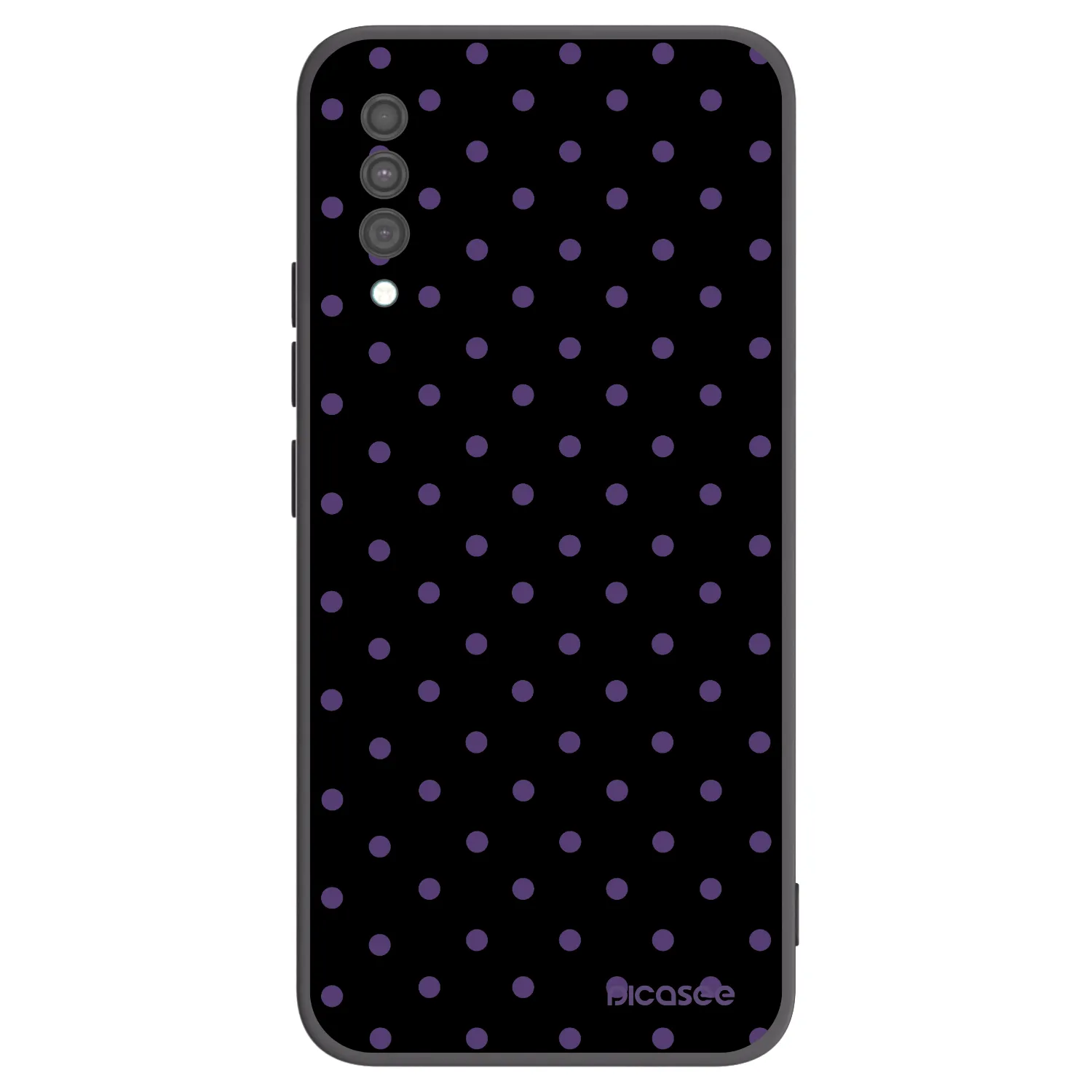 Picasee silikonski črni ovitek za Samsung Galaxy A30s A307F - Flickers