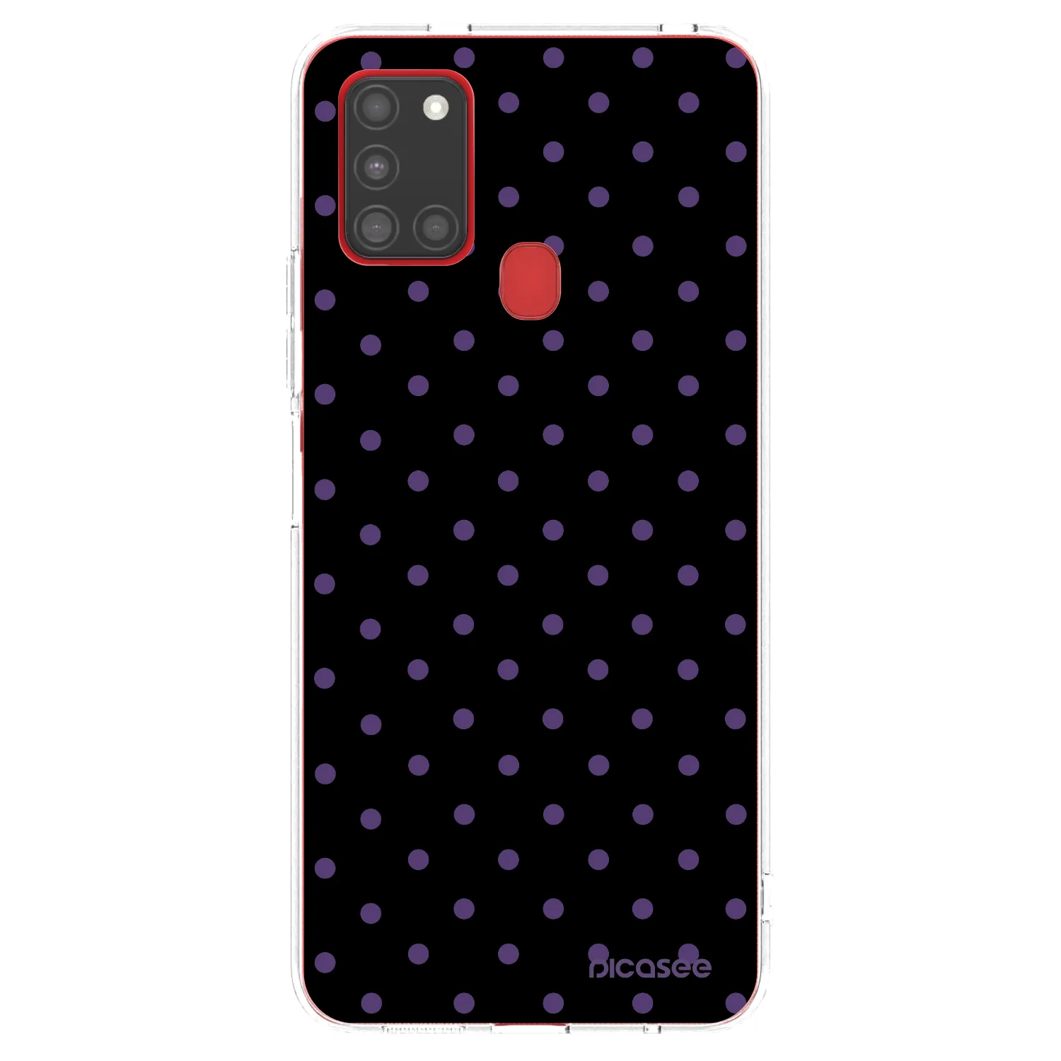 Picasee silikonski prozorni ovitek za Samsung Galaxy A21s - Flickers