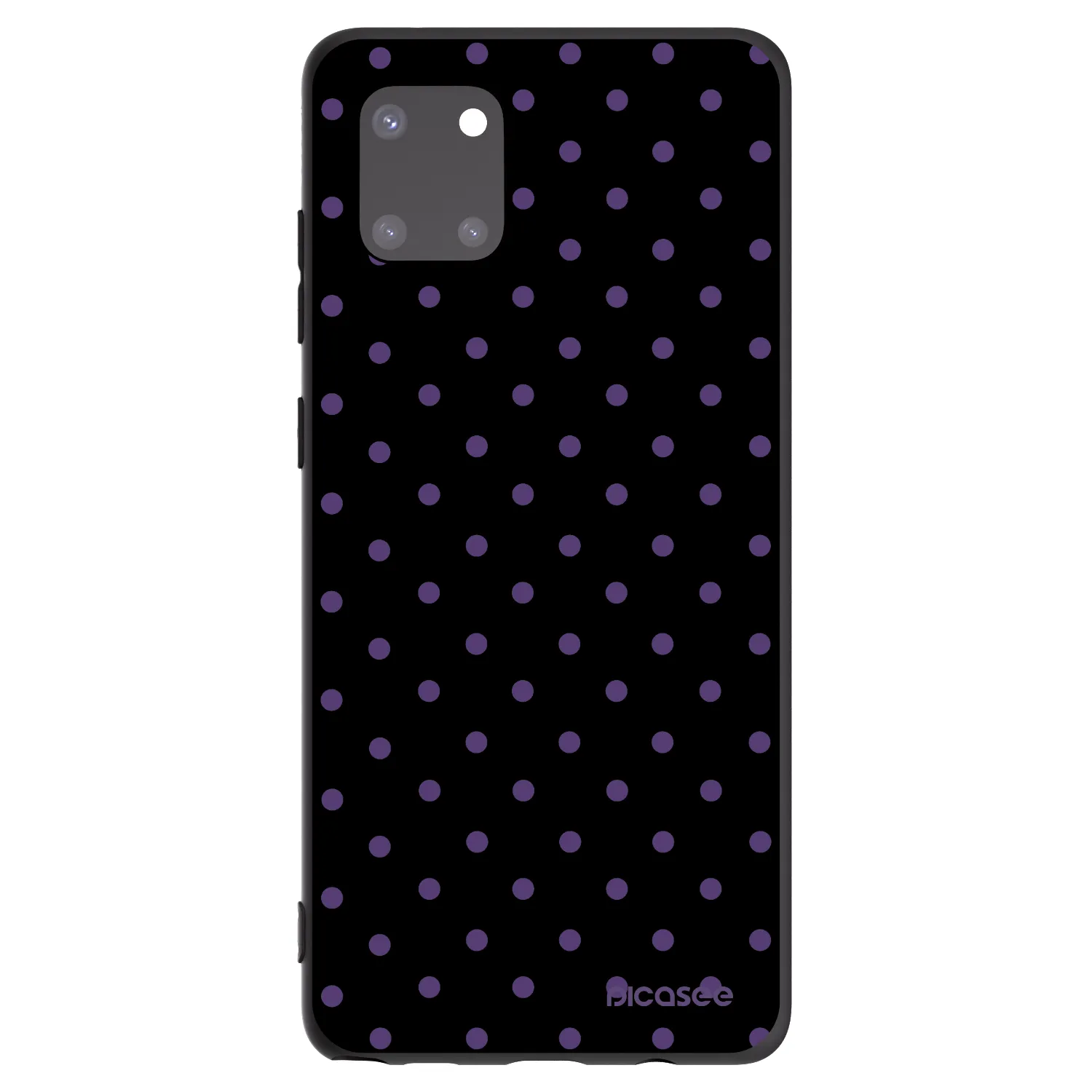 Picasee silikonski črni ovitek za Samsung Galaxy Note 10 Lite N770F - Flickers