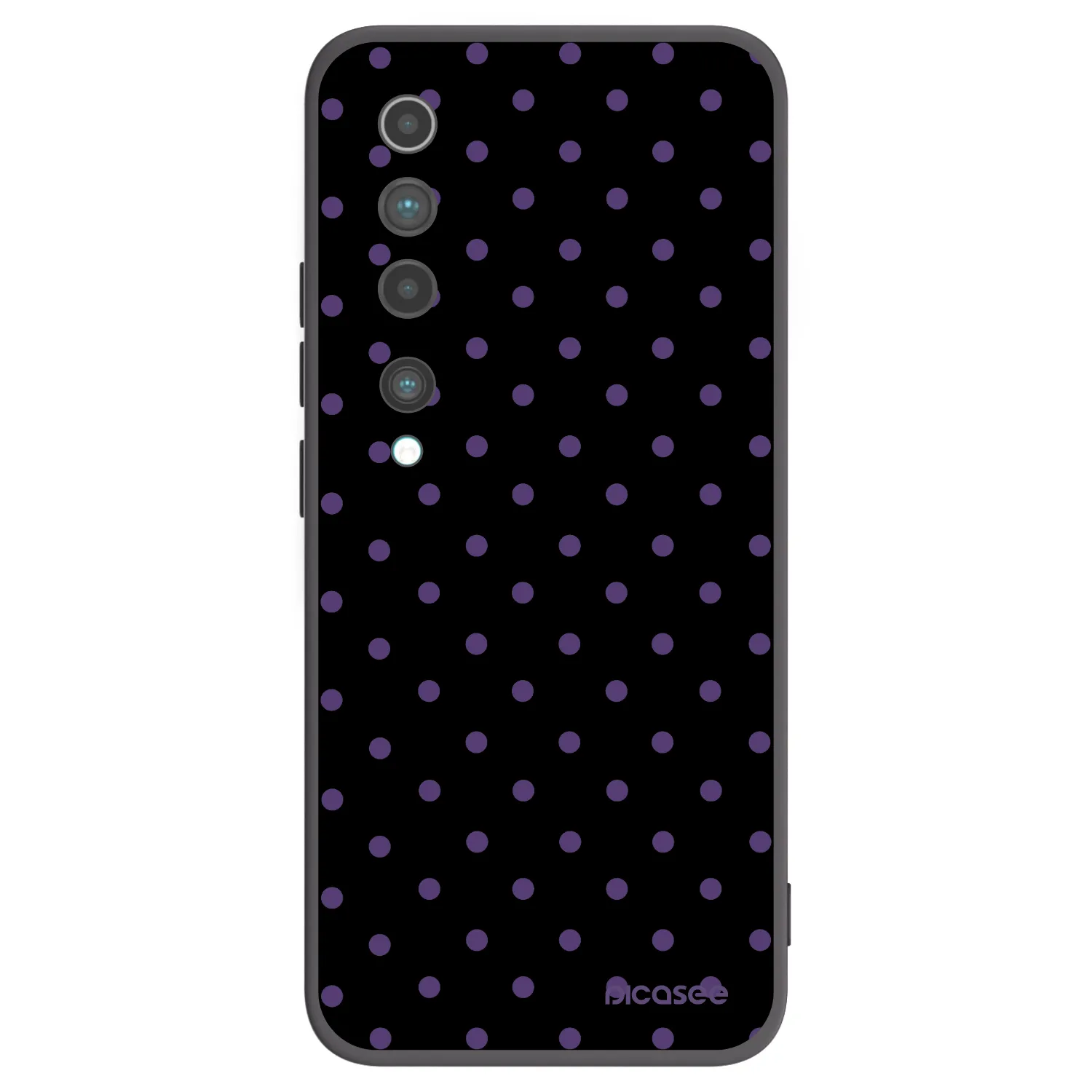 Picasee silikonski črni ovitek za Xiaomi Mi 10 - Flickers