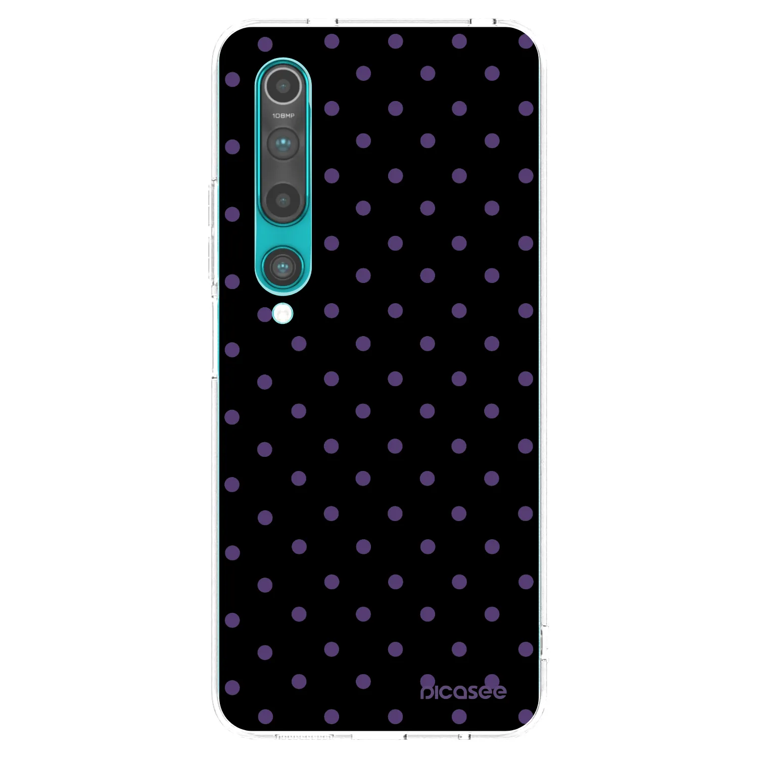 Picasee silikonski prozorni ovitek za Xiaomi Mi 10 - Flickers