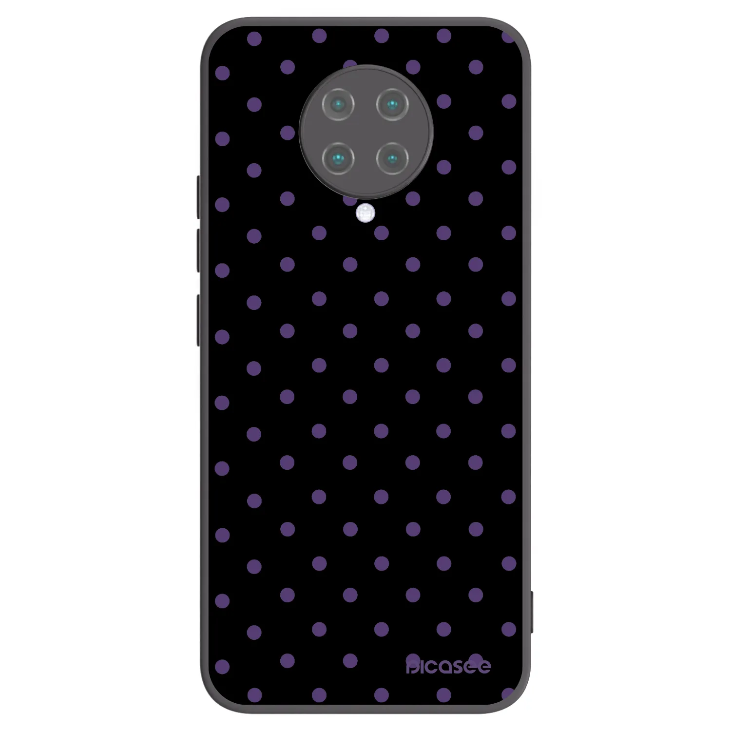 Picasee silikonski črni ovitek za Xiaomi Poco F2 Pro - Flickers