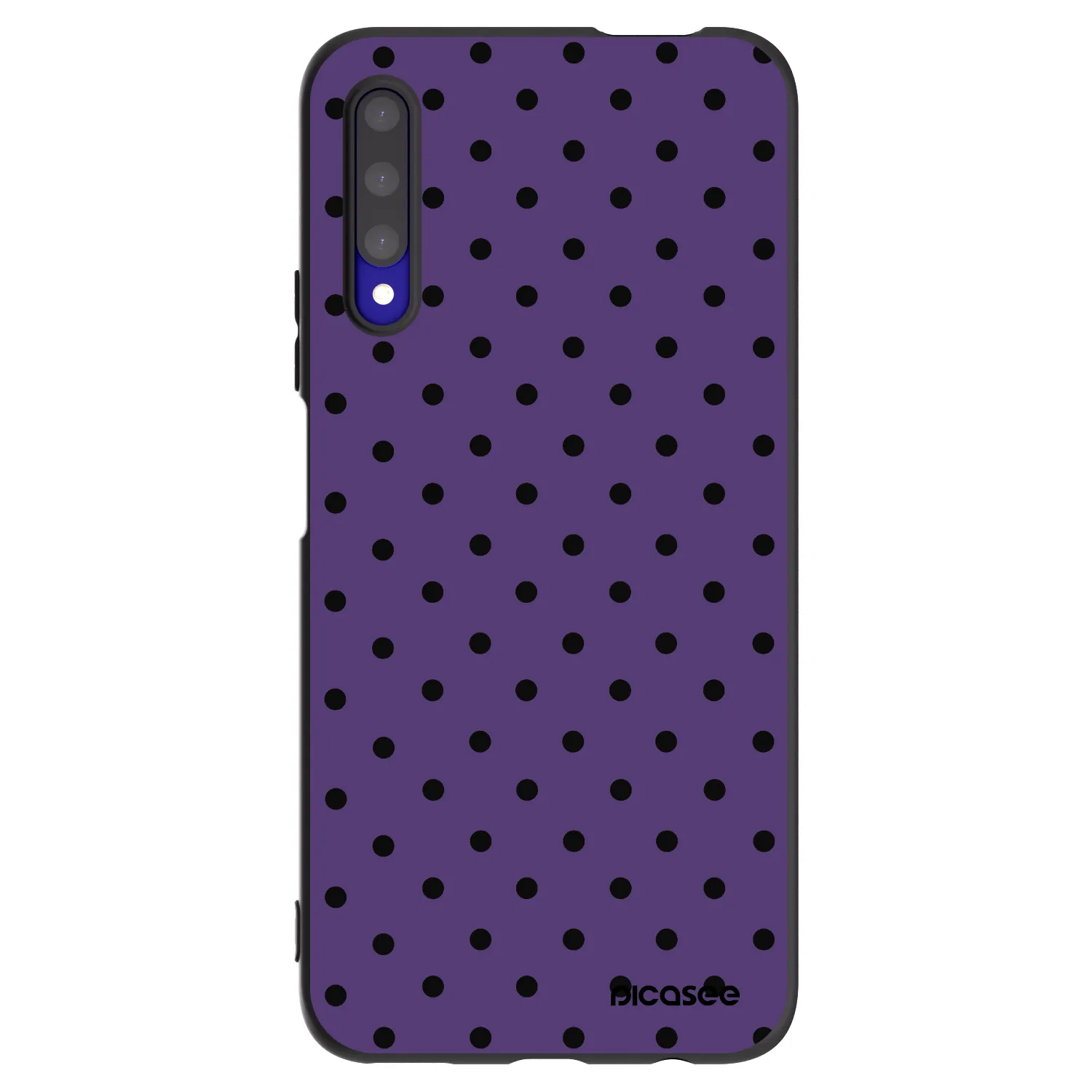 Picasee silikonski črni ovitek za Honor 9X Pro - Flickers 2