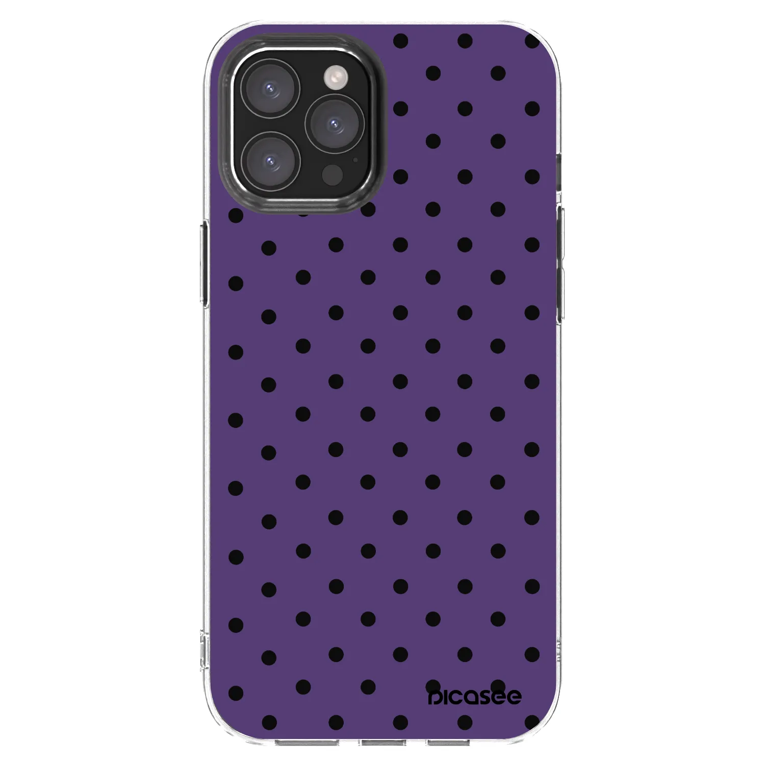 Picasee silikonski prozorni ovitek za Apple iPhone 12 Pro Max - Flickers 2